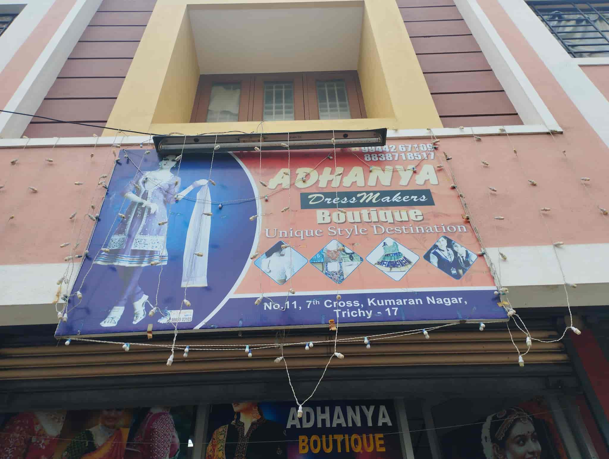 Adhanya Dress Makers in Kumaran Nagar,Trichy Best Boutiques For Kids