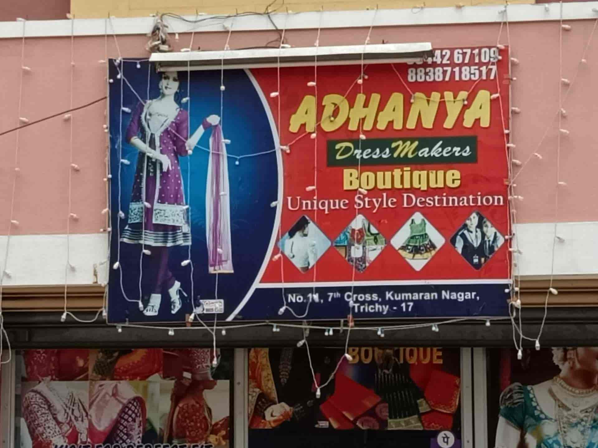 Adhanya Dress Makers in Kumaran Nagar,Trichy Best Boutiques For Kids