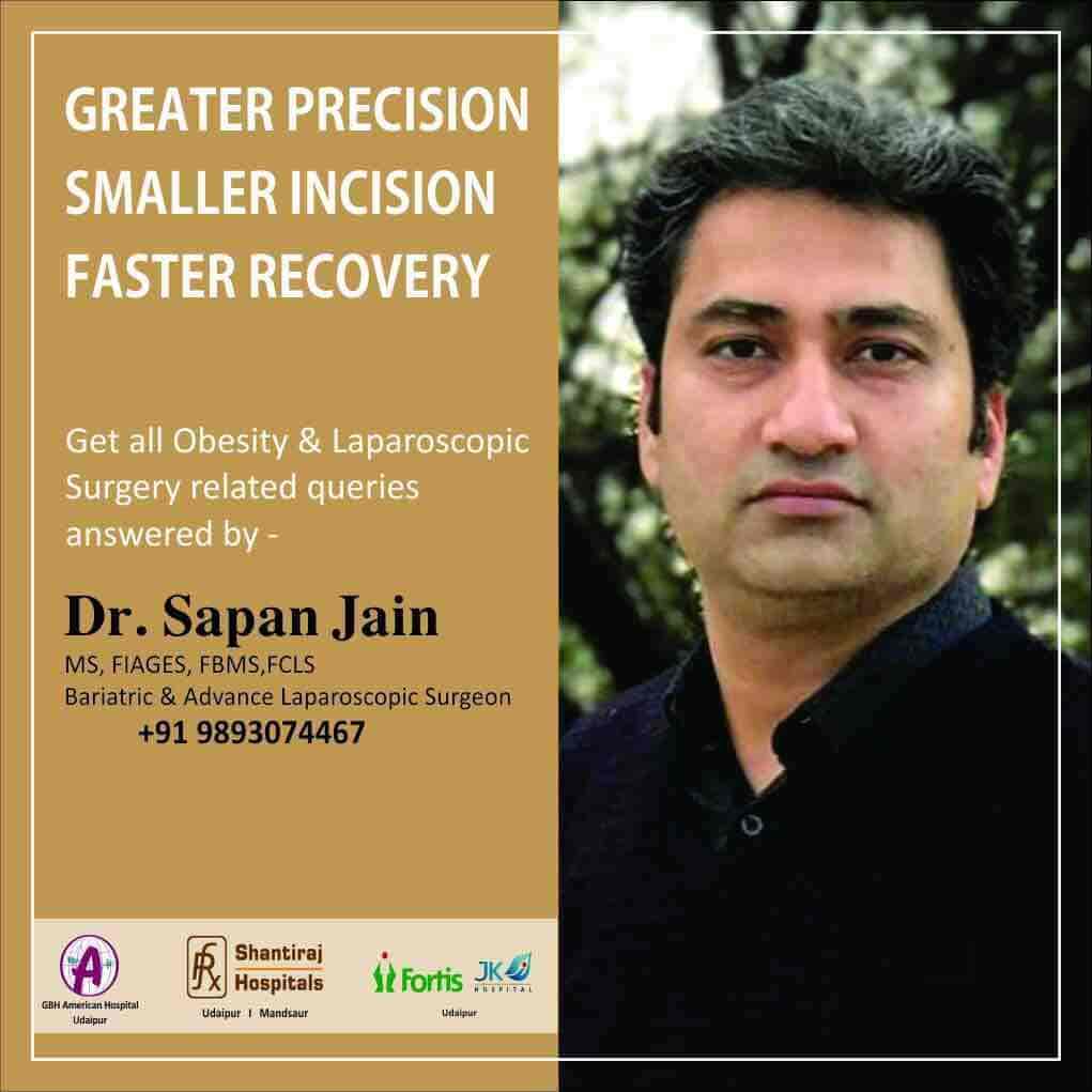 Dr. Sapan Jain (Shantiraj Hospital Pvt Ltd) in Hiran Magri,Udaipur