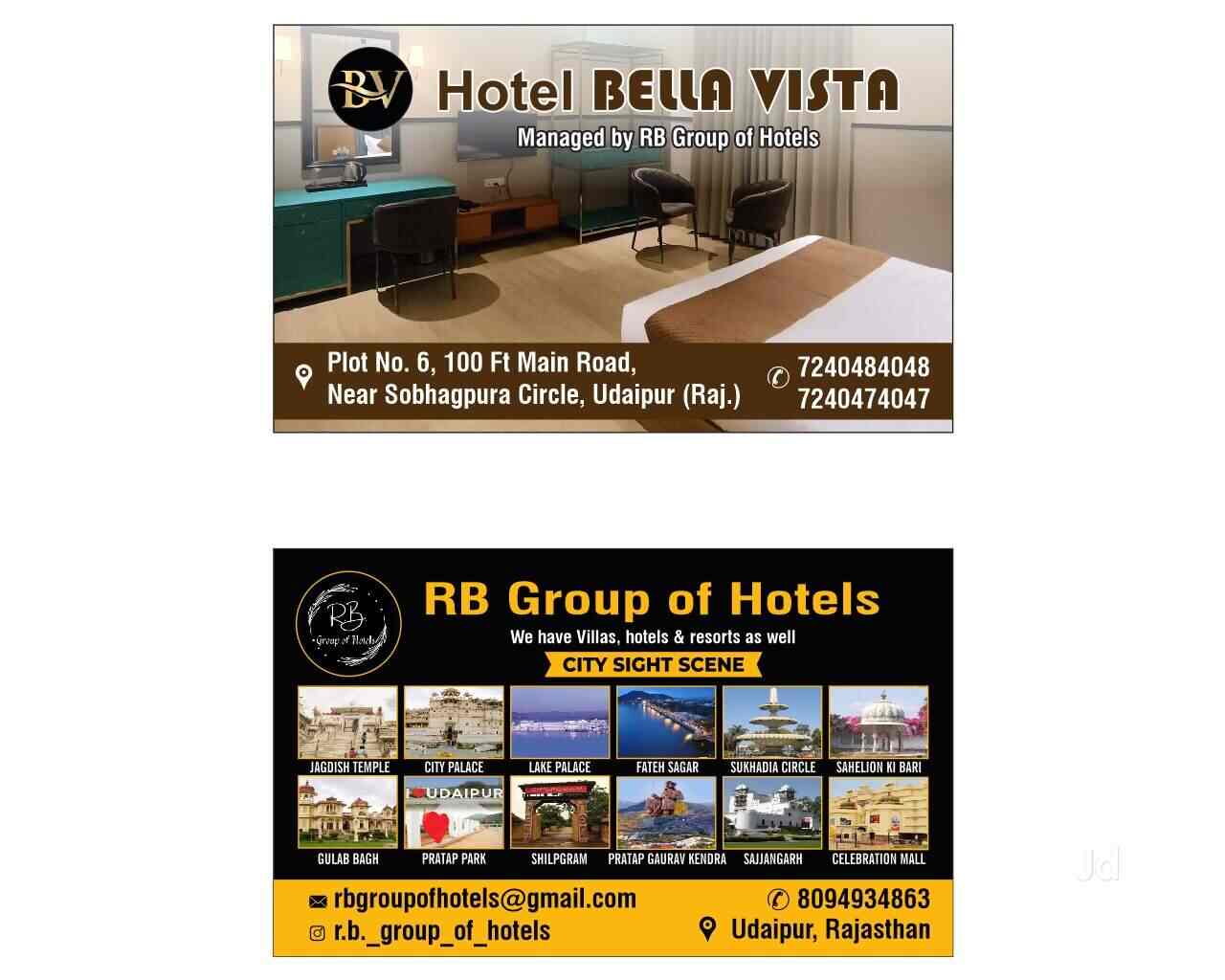 Book Hotel Bella Vista in Shobhagpura,Udaipur-rajasthan - Best Hotels near  me in Udaipur-rajasthan - Justdial