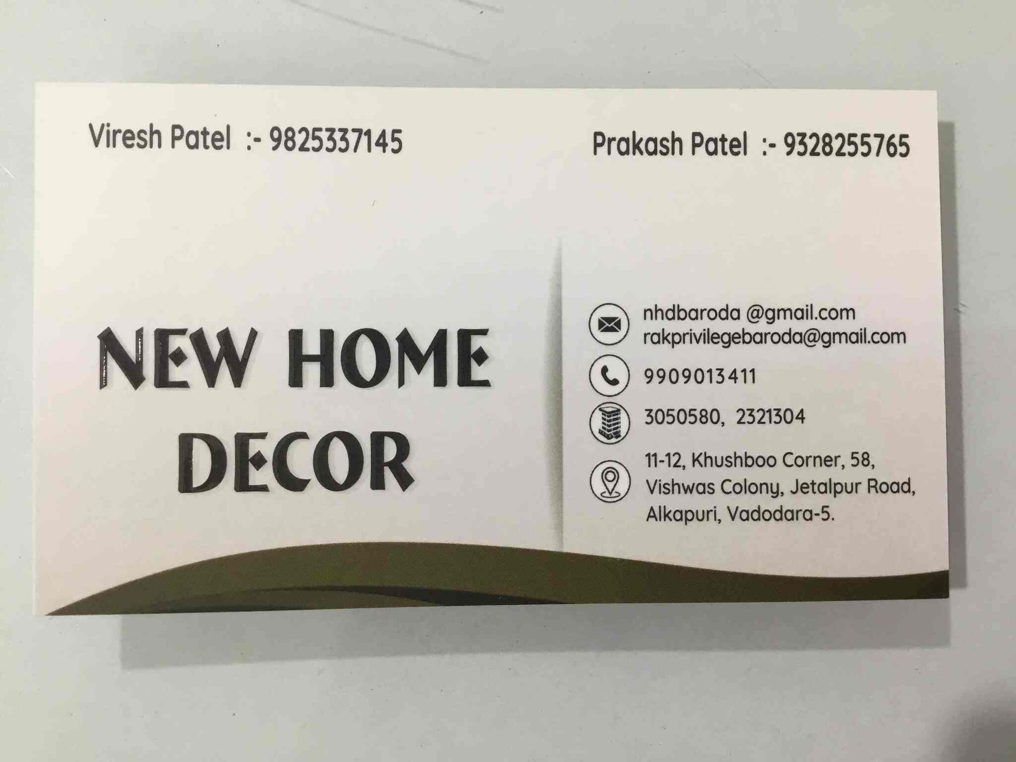 New Home Decor in Alkapuri,Vadodara Best Electric Chimney Dealers in