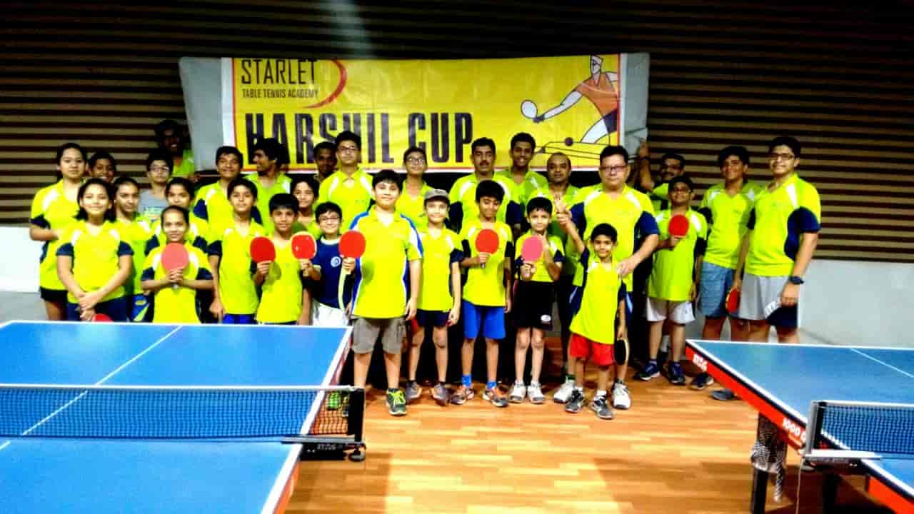 Starlet Table Tennis Academy in Harinagar,Vadodara Best Table Tennis