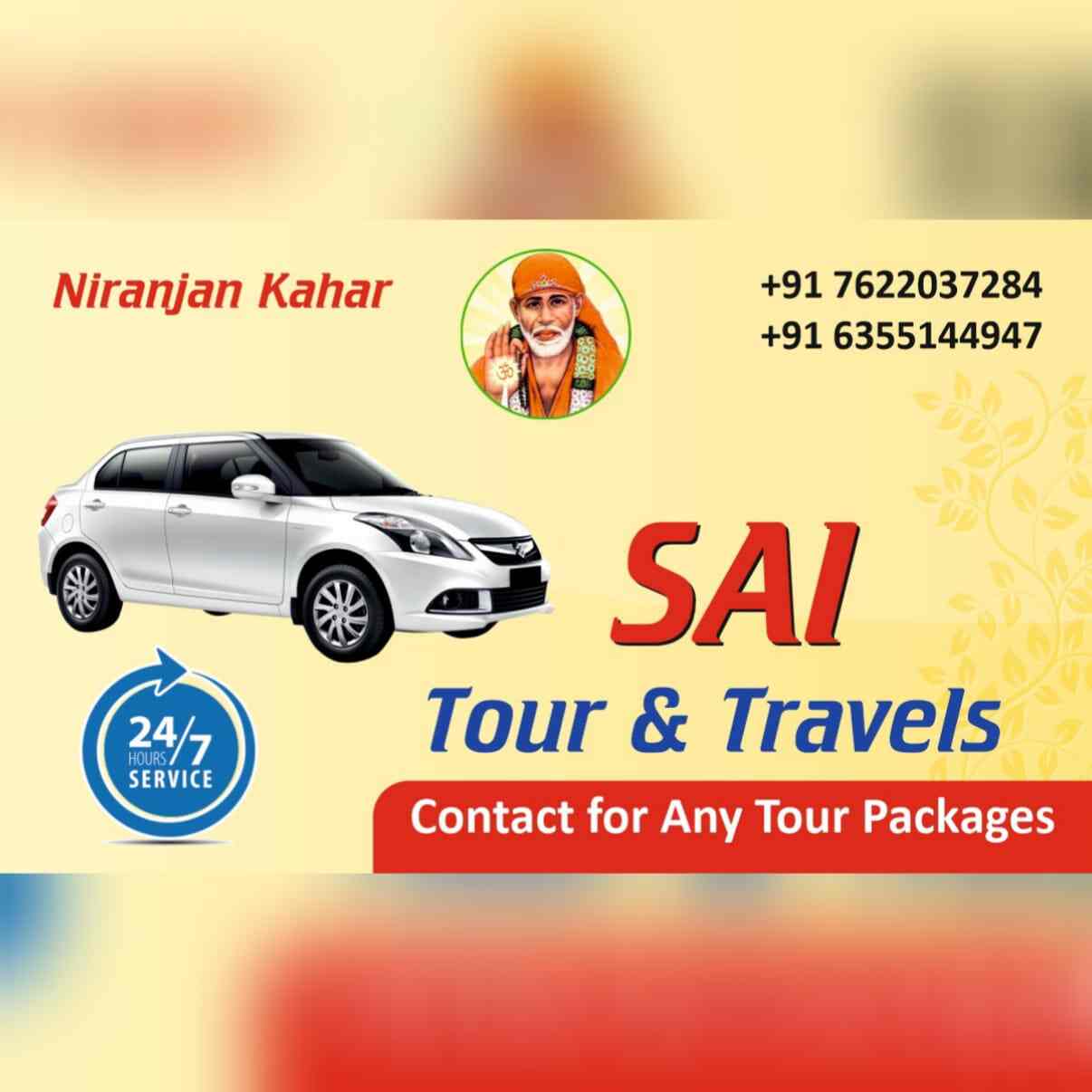 SAI TOUR & TRAVELS in Sayaji Ganj,Vadodara Best Travel Agents in