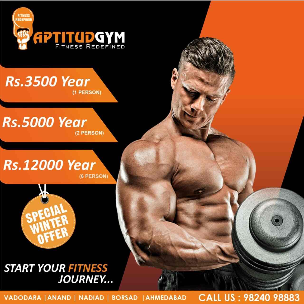 Aptitud Gym in Vasna Road,Vadodara Best Gyms in Vadodara Justdial