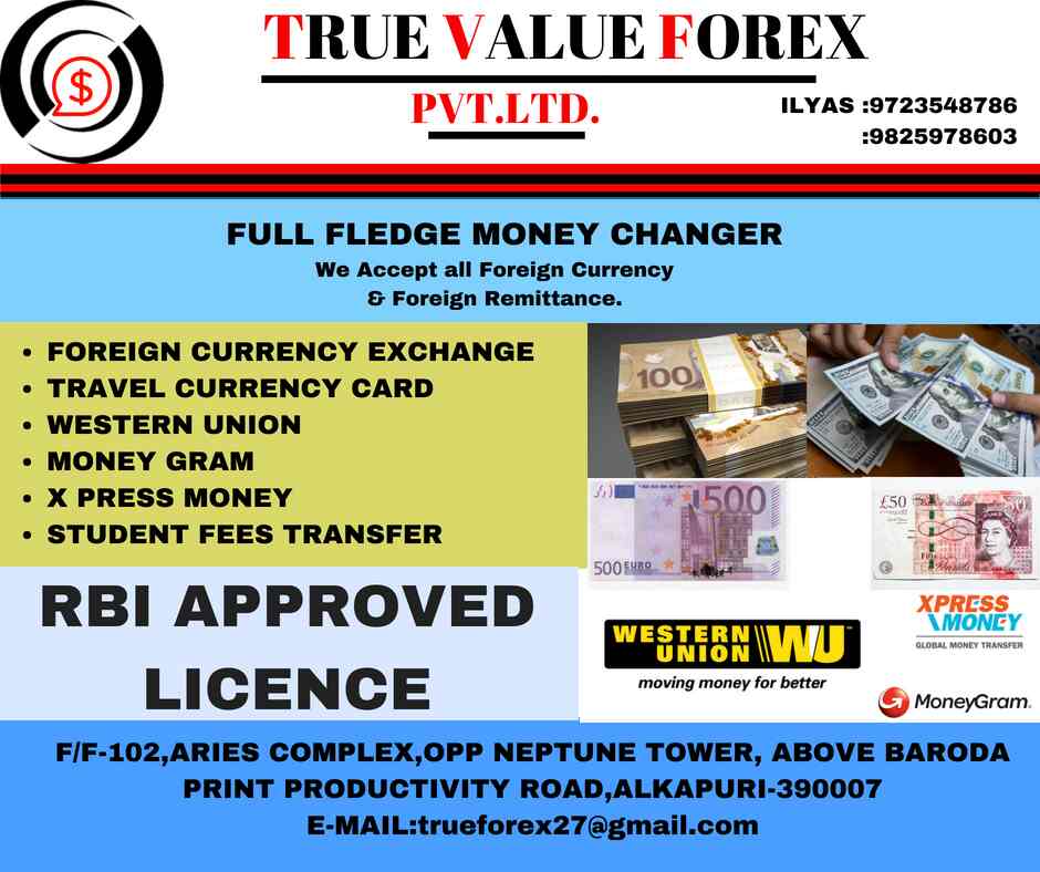 True Value Forex Pvt Ltd Alkapuri Money Transfer Agencies In True Value Forex Pvt Ltd Alkapuri Money Transfer Agencies In Vadodara Justdial