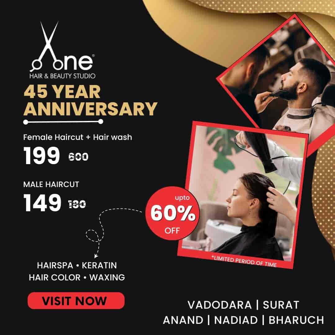 A One Hair And Beauty Studio in Subhanpura,Vadodara Best Beauty