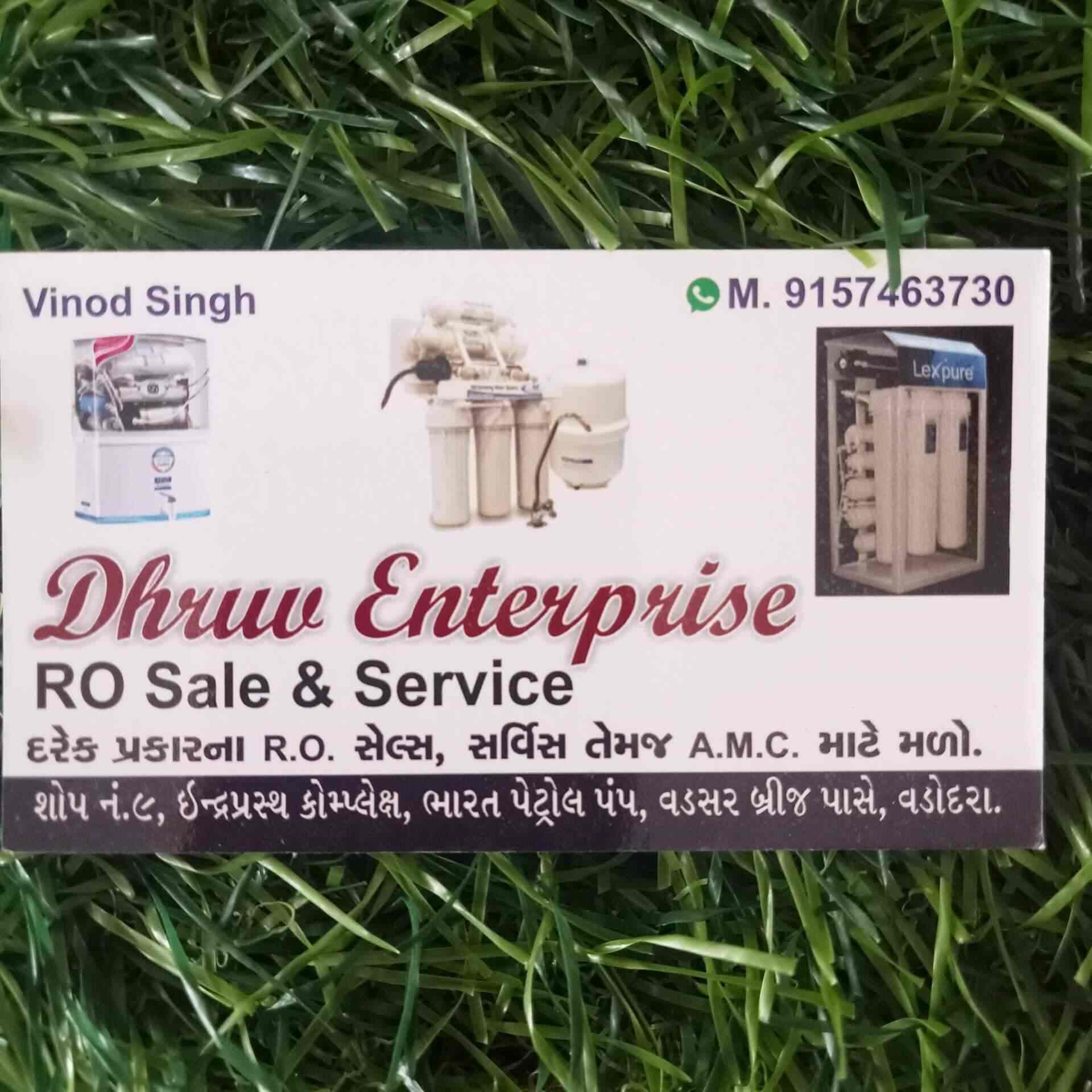 Dhruv Enterprise in Vadsar,Vadodara Best Ro Water Purifier Repair