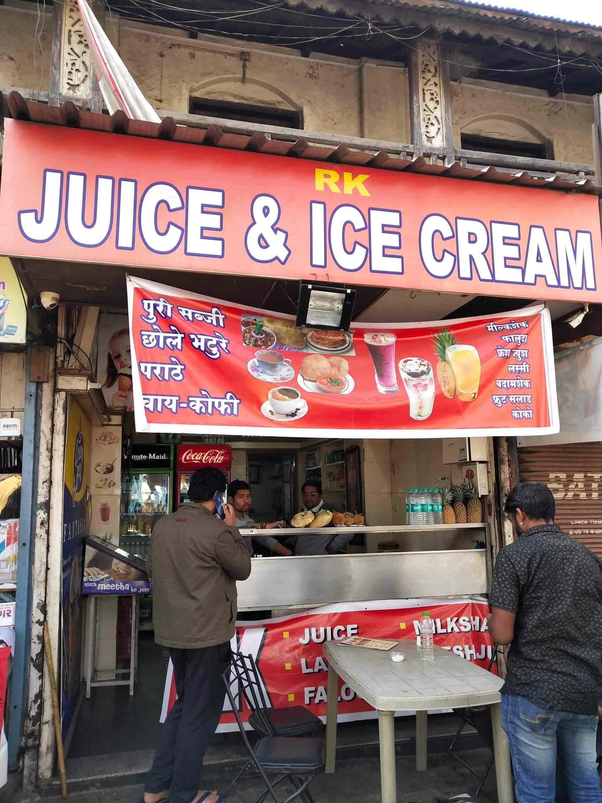 R K Juice And Ice Cream Parlour in Sayaji Ganj,Vadodara Best Ice