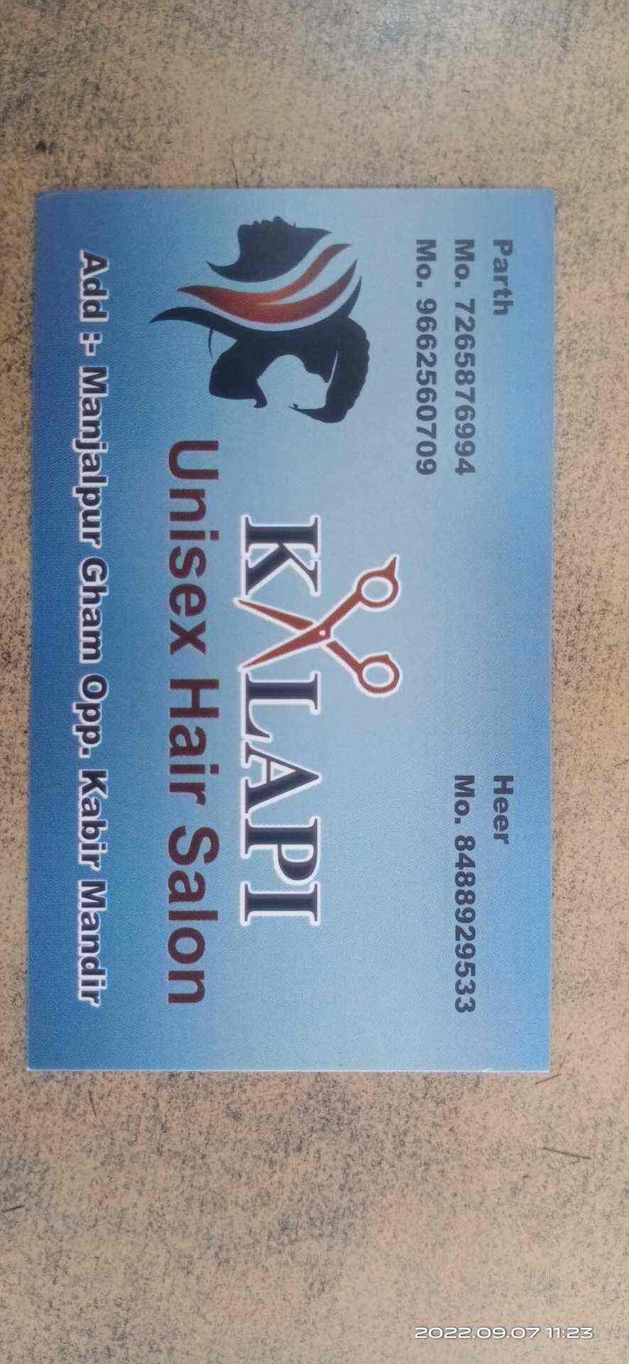 Kalapi Unisex hair salon in Manjalpur,Vadodara Best Salons in