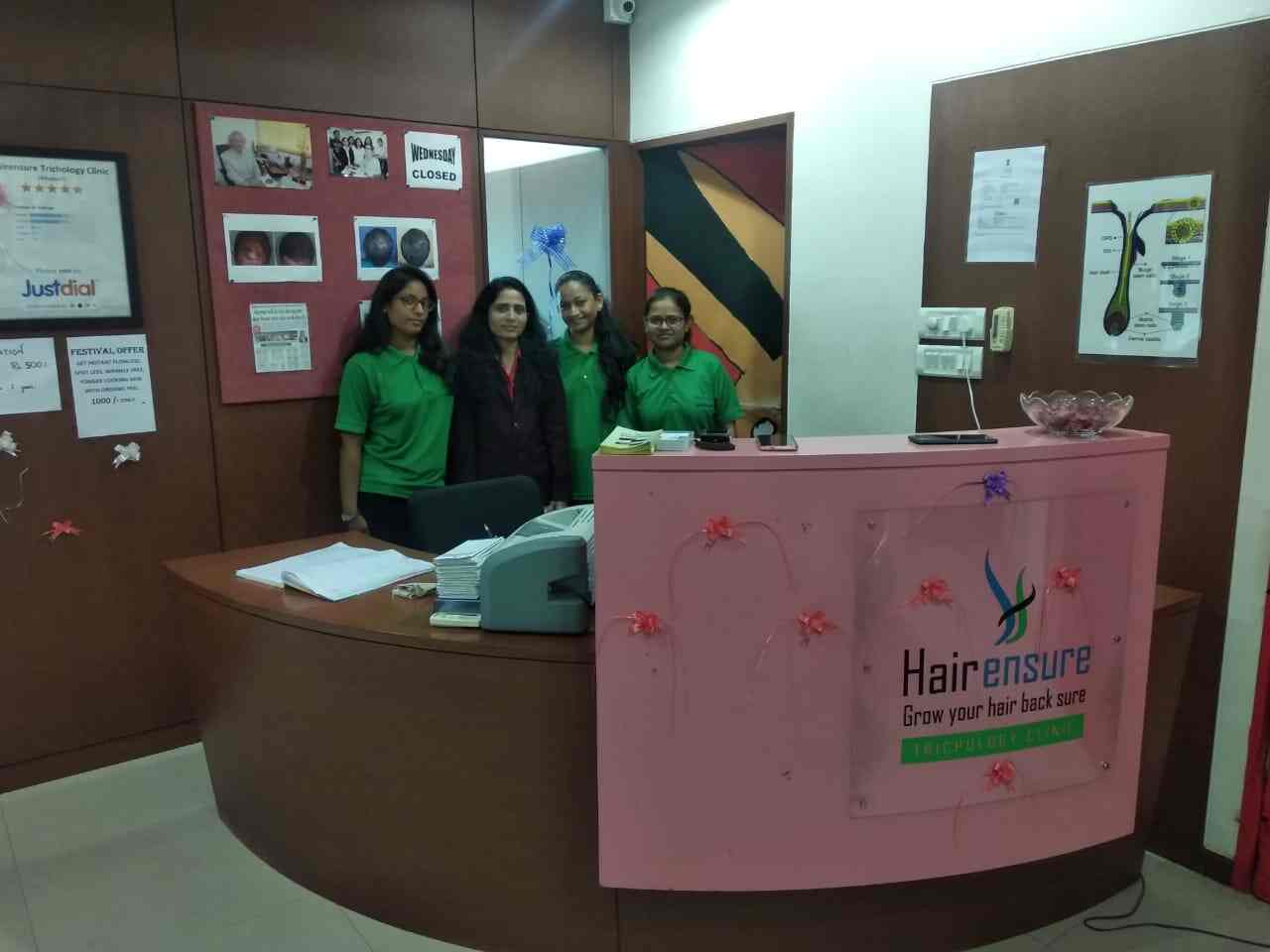 Hairensure Trichology Clinic, Alkapuri Clinics in Vadodara Justdial