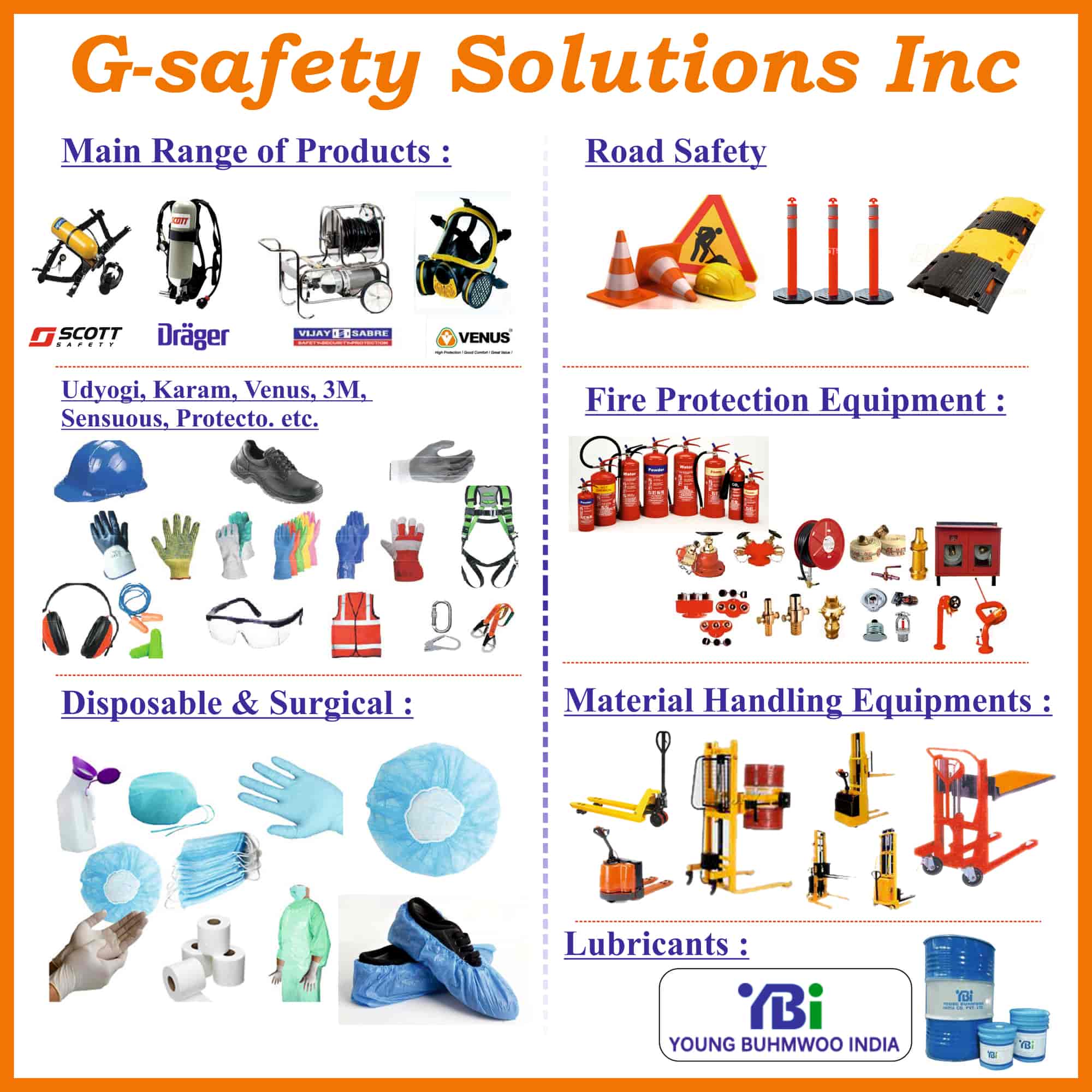Top 3m Safety Equipment Dealers in Bharuch सेफ्टी इक्विपमेंट डीलर्स