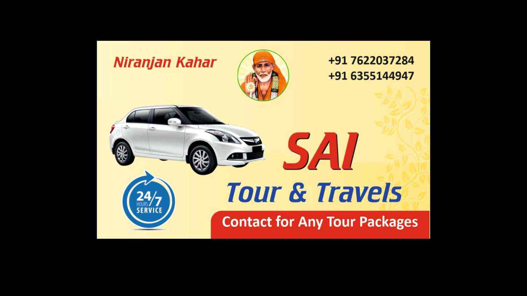 SAI TOUR & TRAVELS in Sayaji Ganj,Vadodara Best Travel Agents in