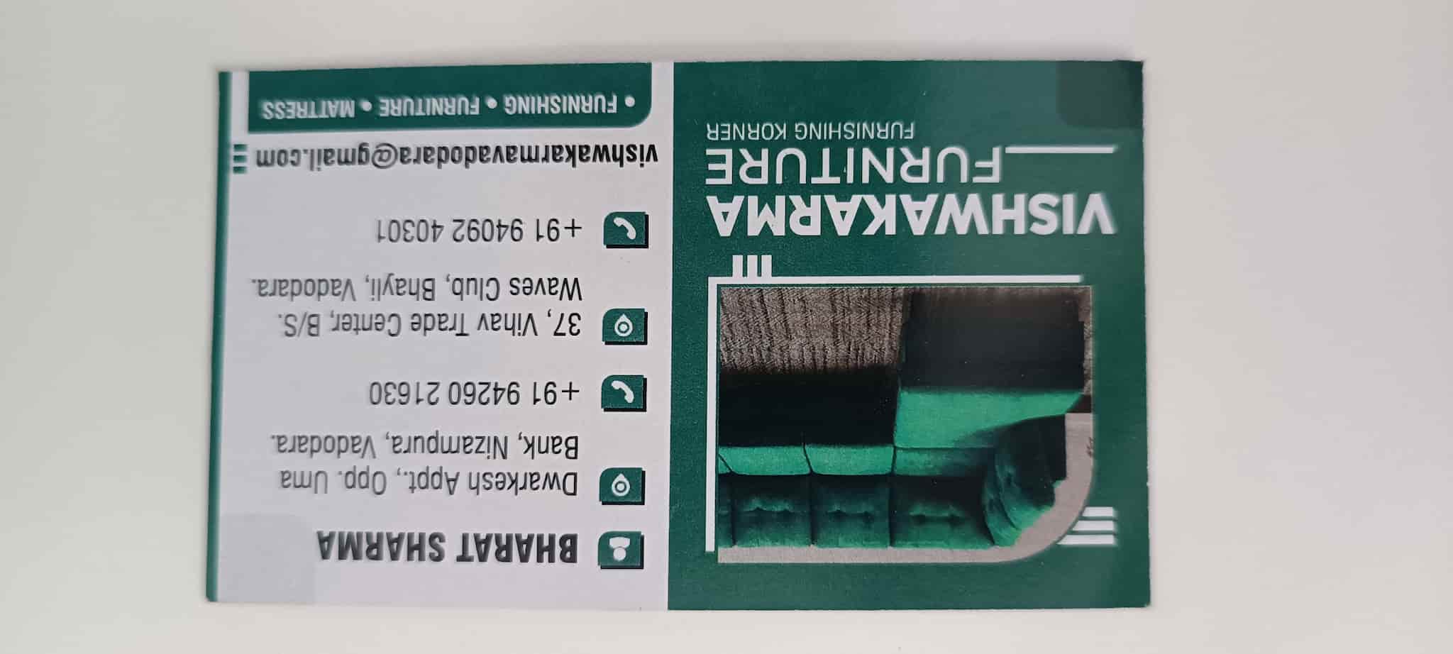 Vishwakarma Furniture in Shreem Satatya,Vadodara - Best Furniture Dealers  near me in Vadodara - Justdial