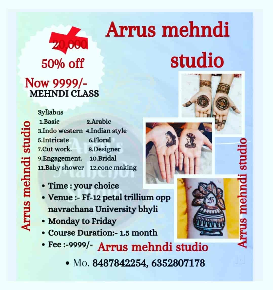 Punam - Ulhasnagar,Maharashtra : I'm professional Mehandi Artist. I'm  giving a Mehndi class from last 3 years.