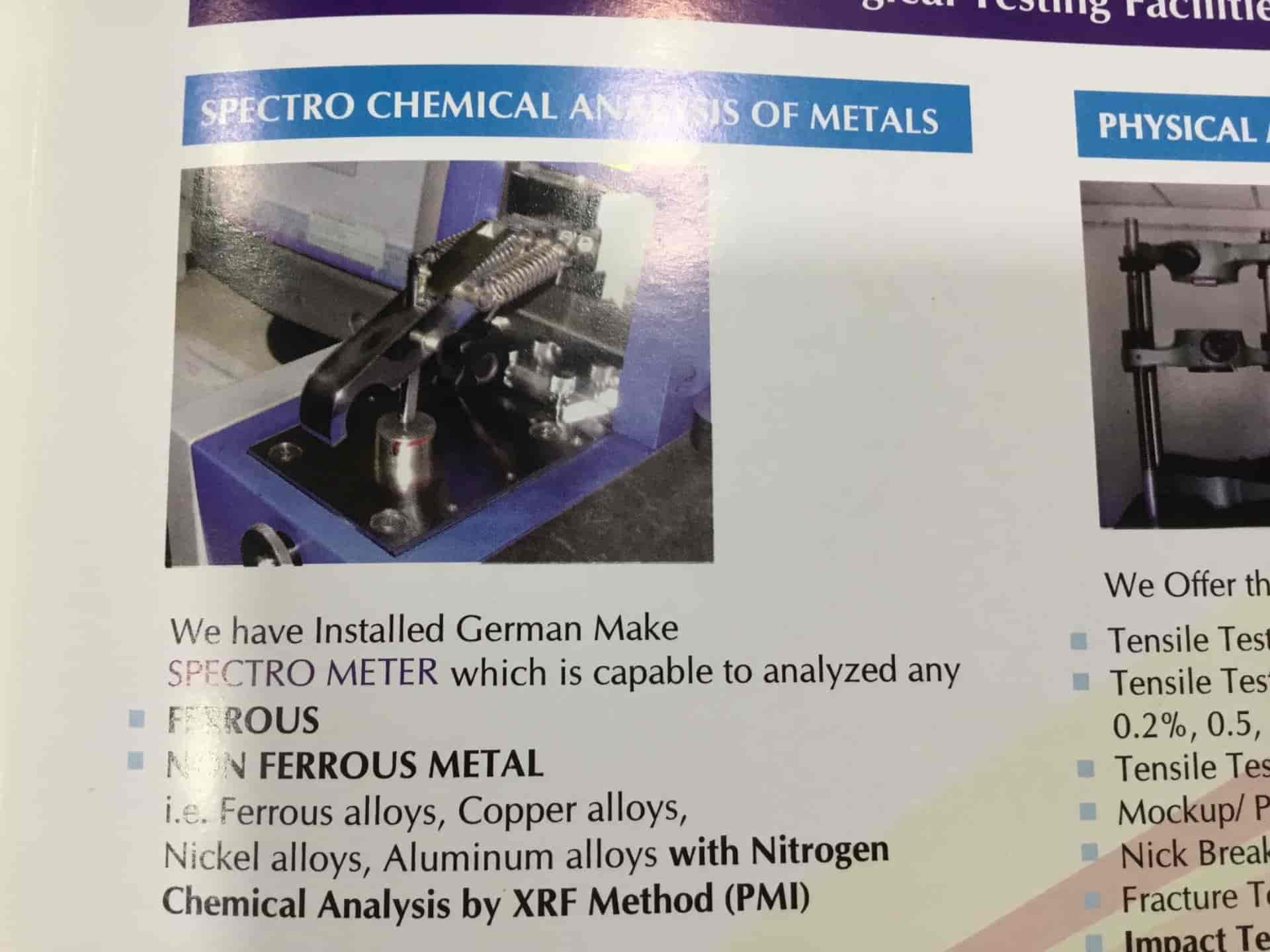 Top Laboratory Testing For Sheet Metal Components in Mayapuri