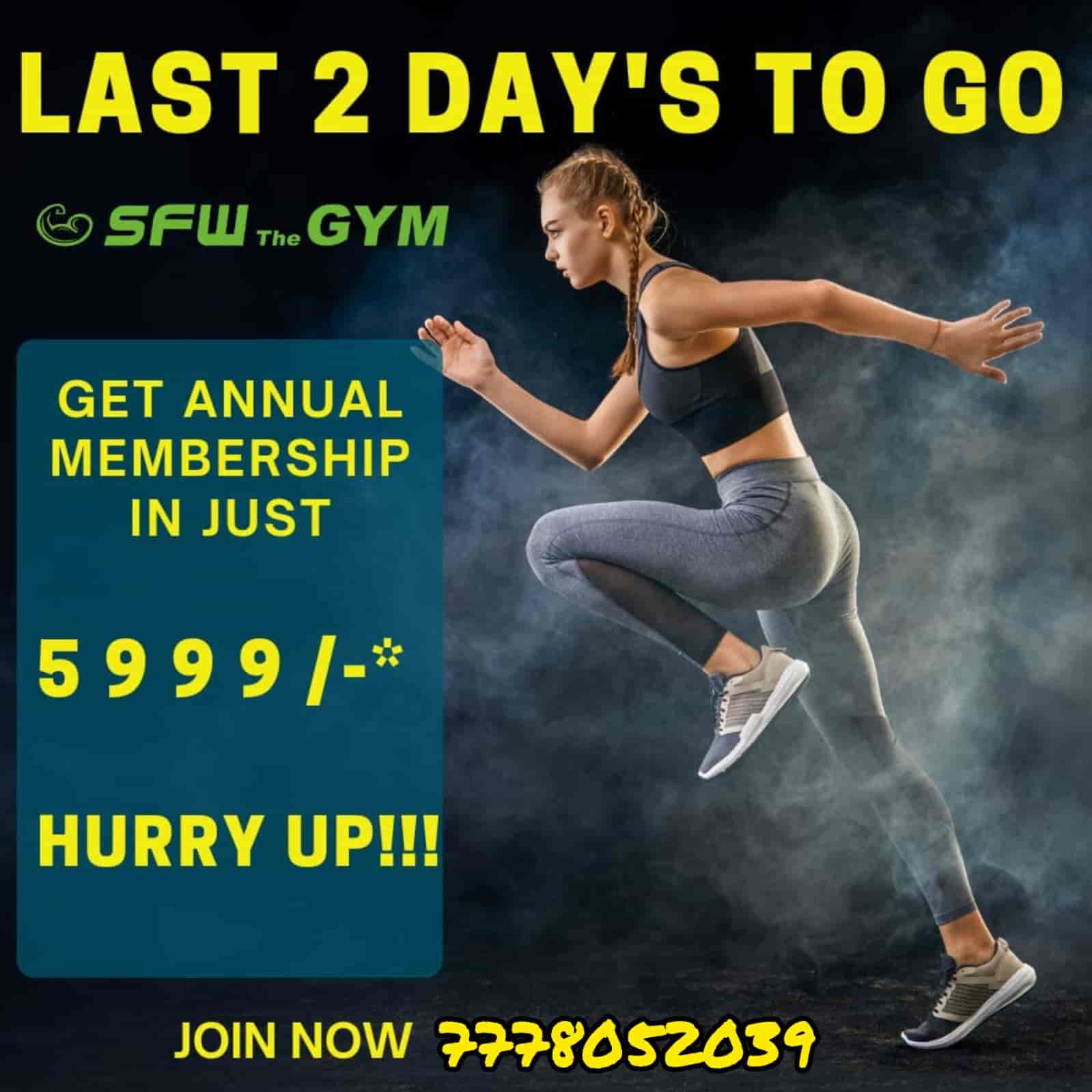 Sfw The Gym in Gotri,Vadodara Best Gyms in Vadodara Justdial