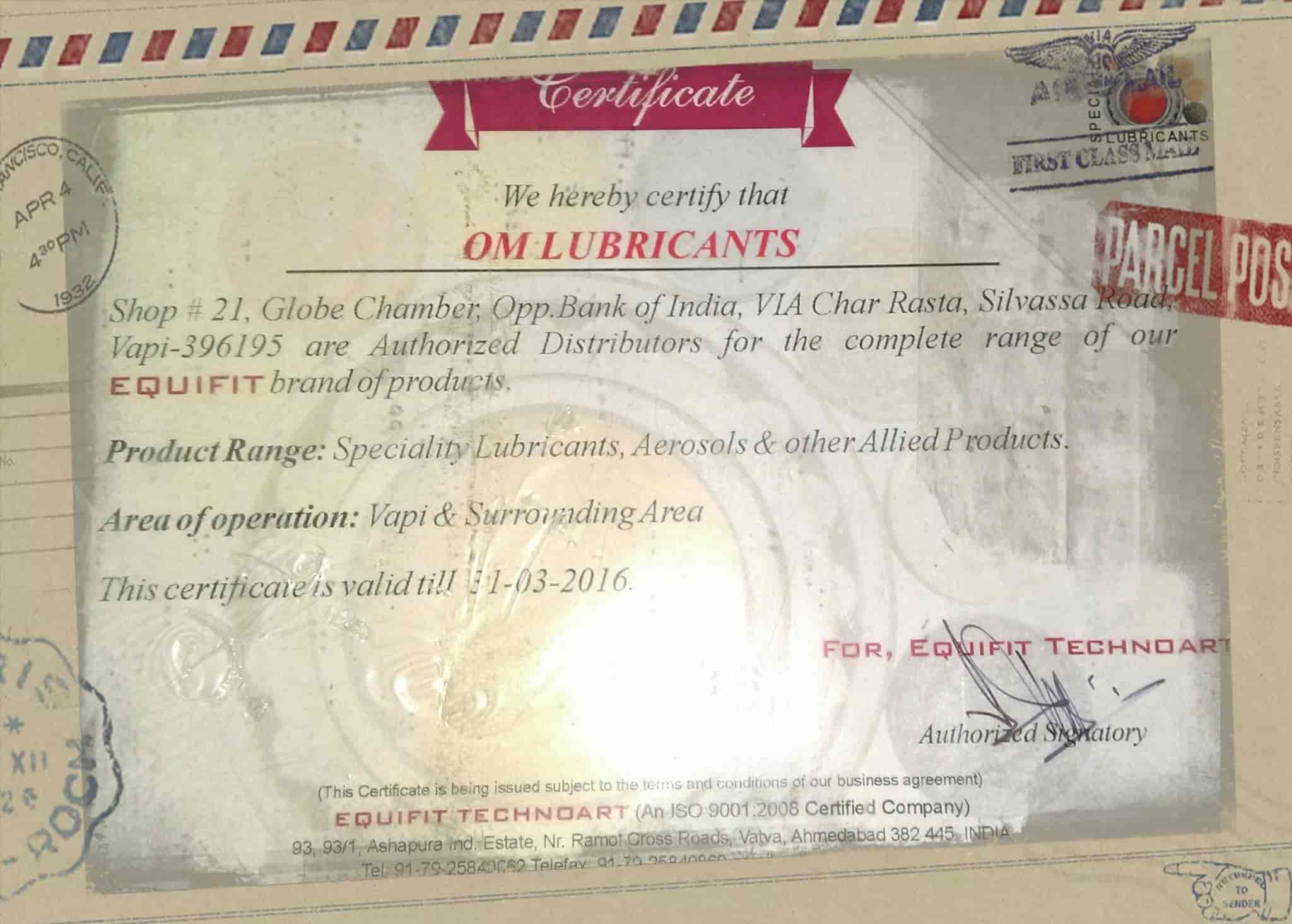 Top Total Lubricant Oil Dealers in Vapi City Best Total Lubricant Oil