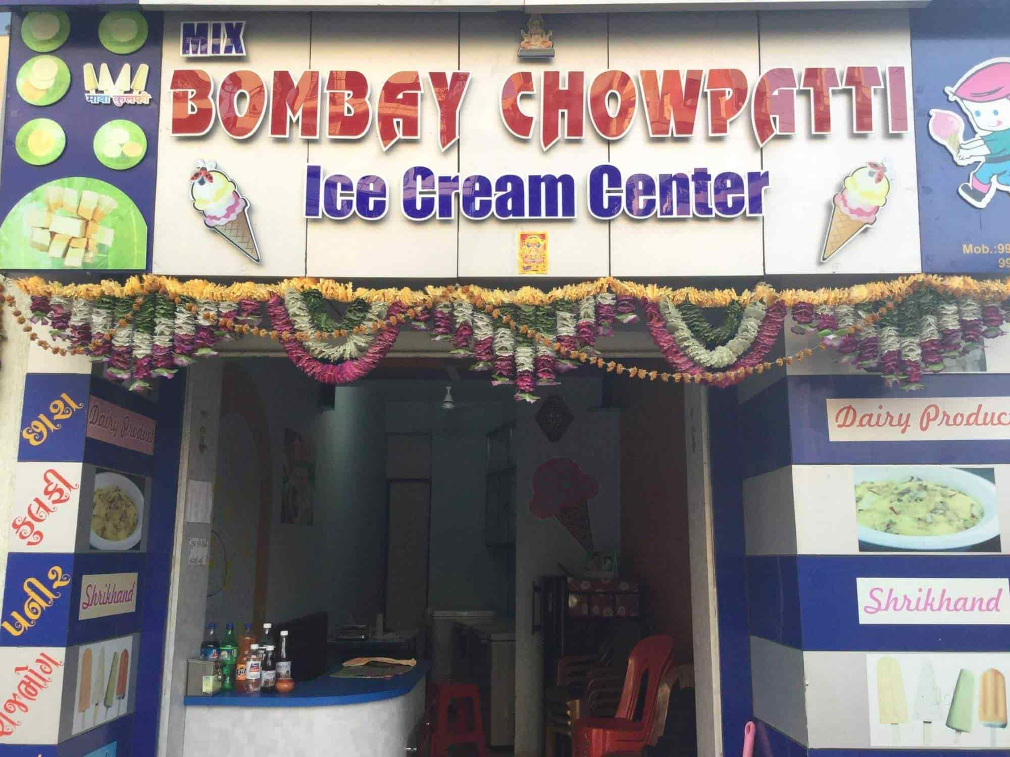 Bombay Chowpatti Ice Cream Center in Vapi,Valsad Best Ice Cream