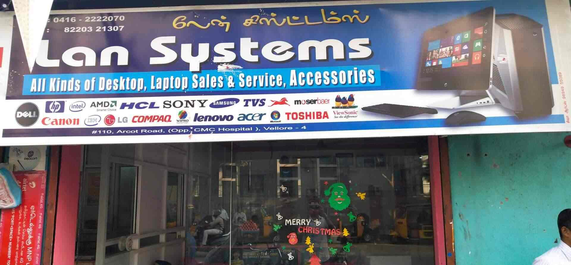 Lan Systems in Vellore Bazaar,Vellore Best Computer Dealers in
