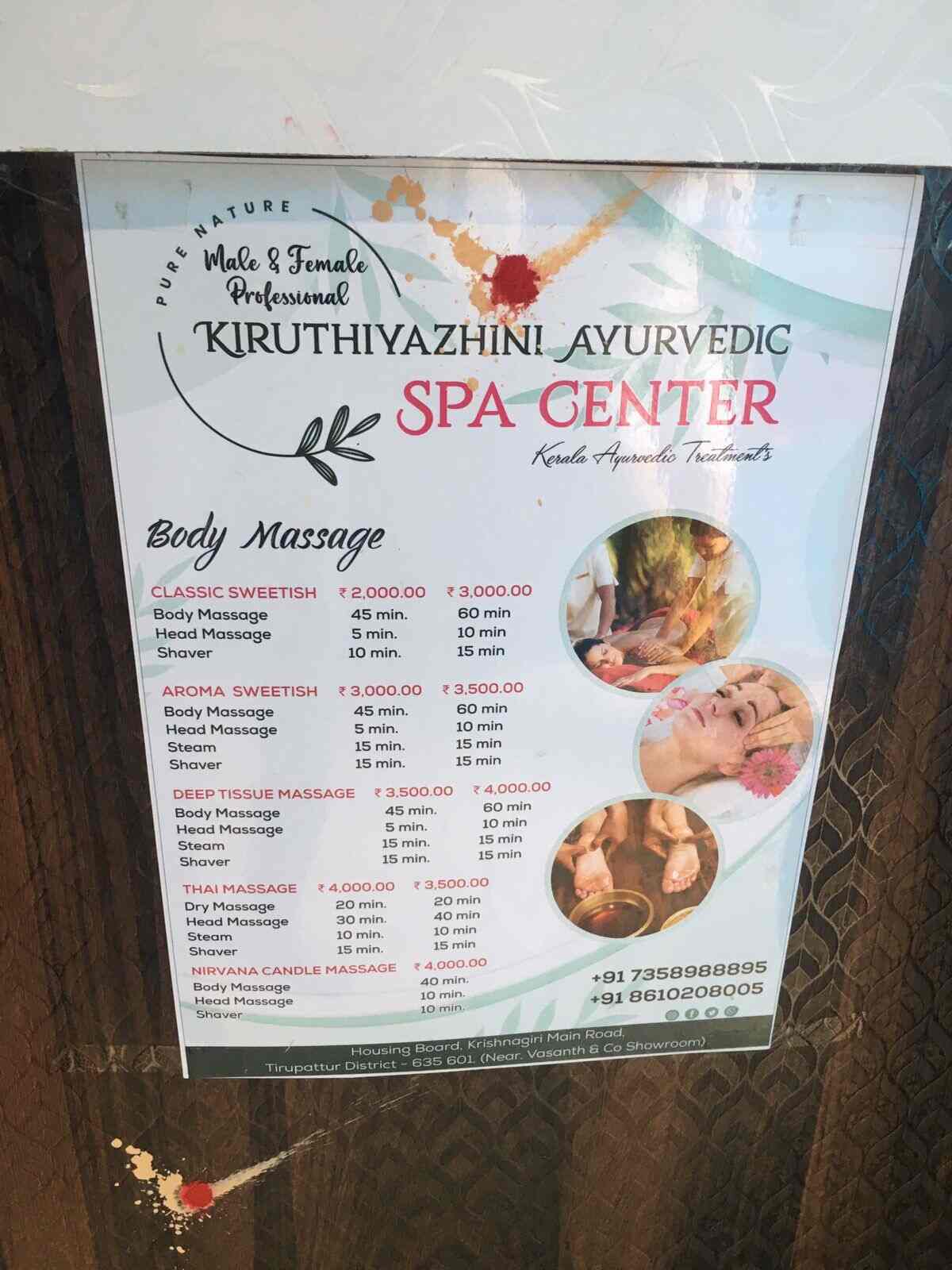 Top Thai Body Massage Centres For Men in Vellore Best Thai Body