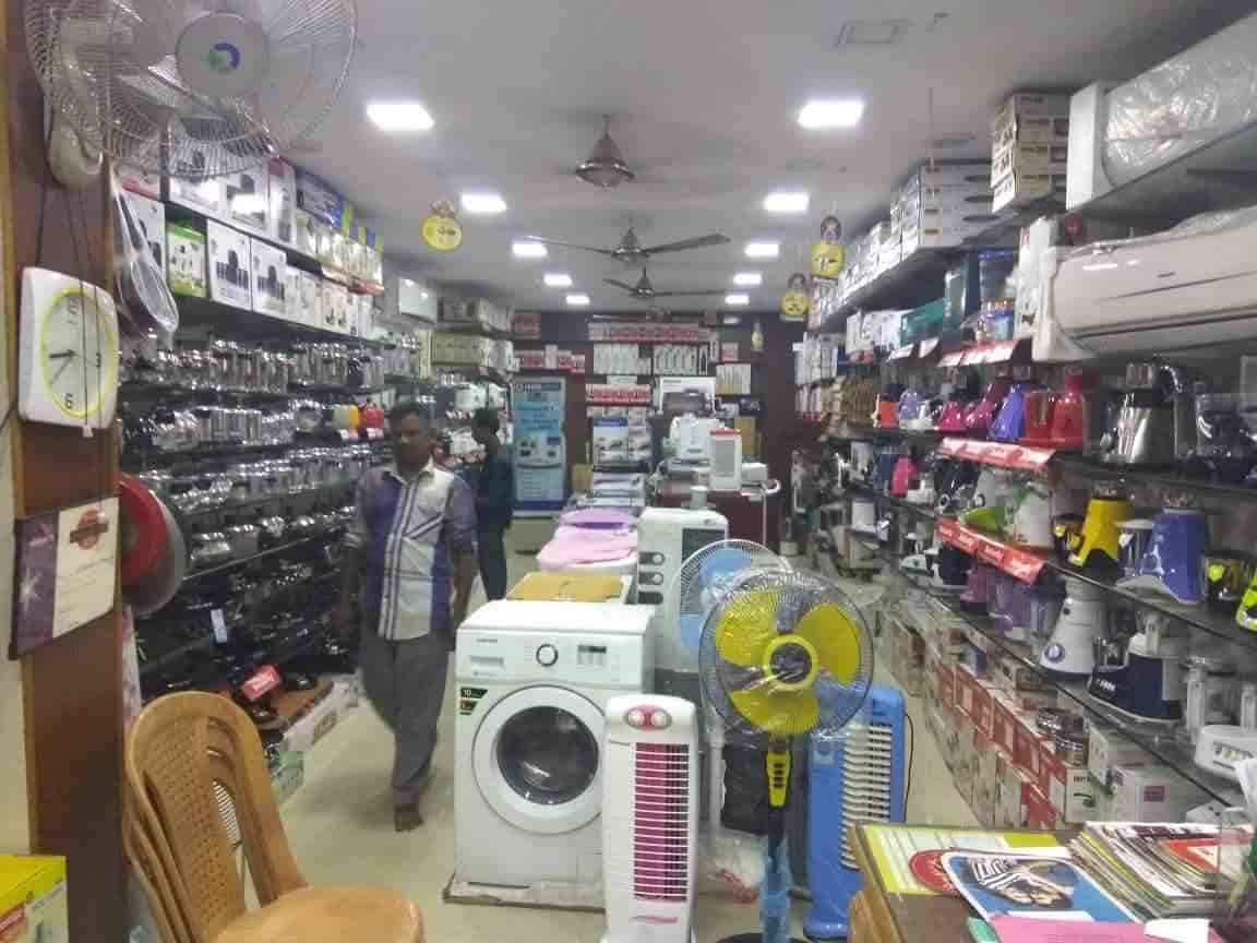 Sri Amman Steel Stores & Sri Surya Home Appliance in Vellore Bazaar