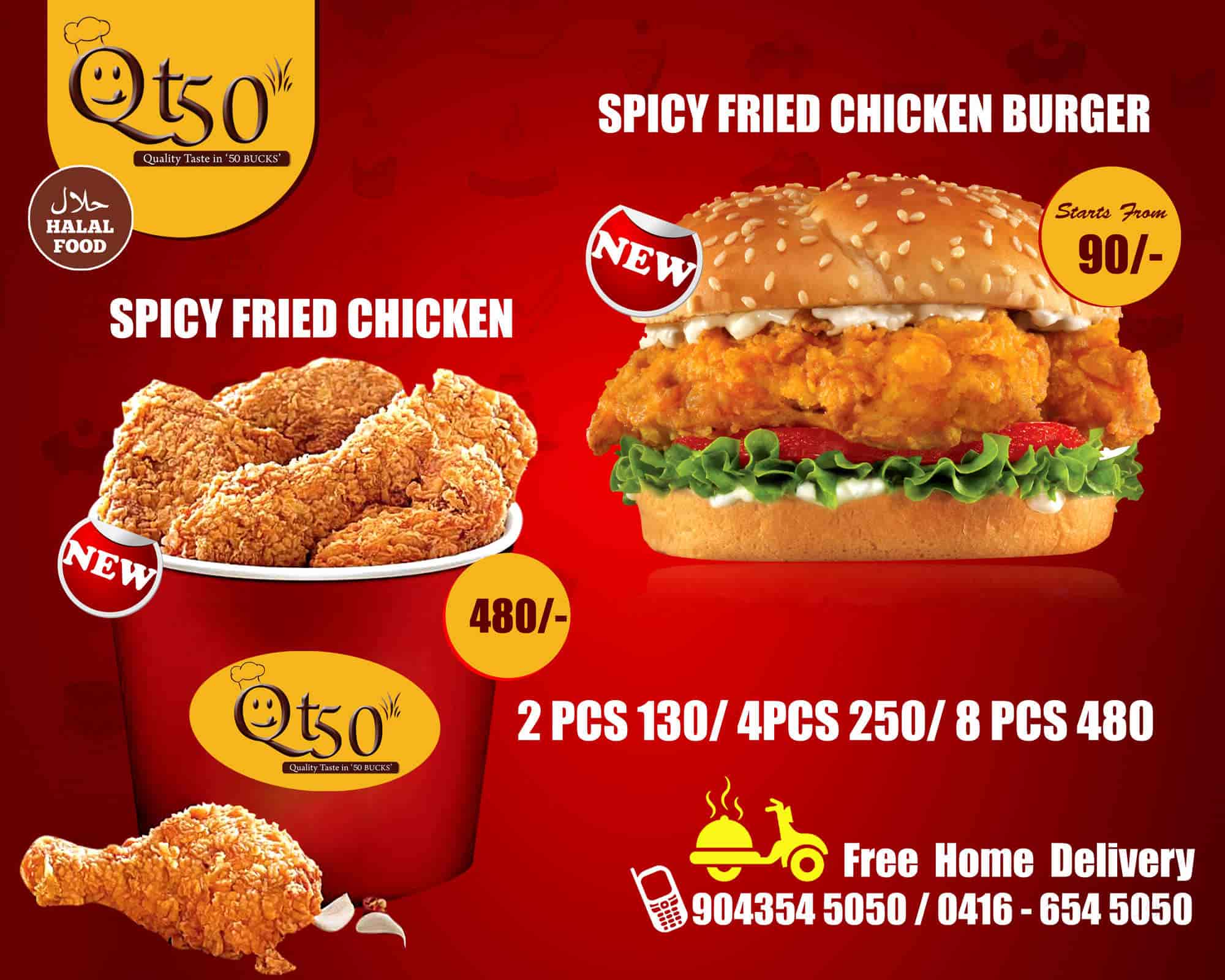 QT50 in Brahmapuram,Vellore Order Food Online Best Pizza Delivery