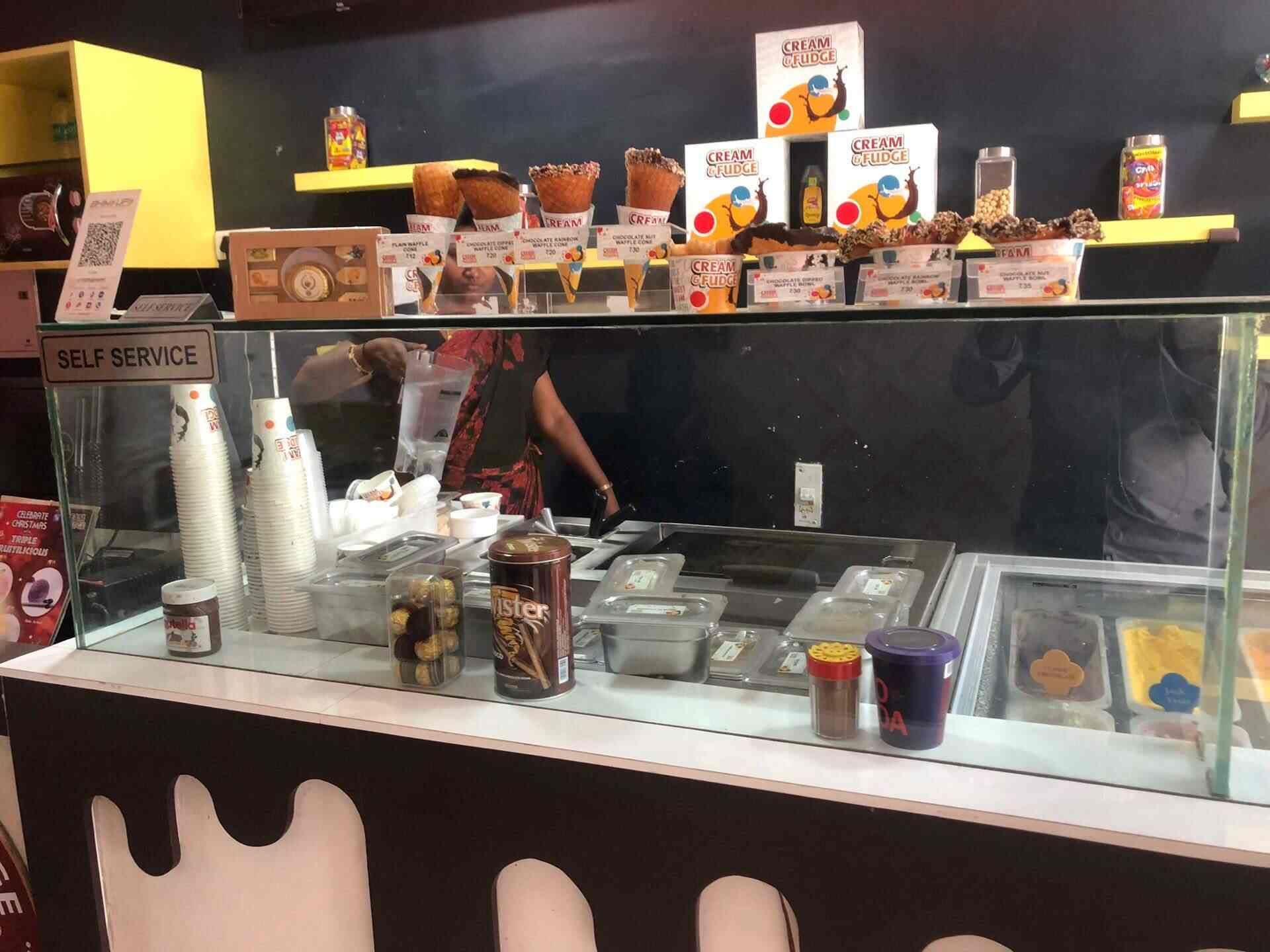 Cream & Fudge in Vellore Ho,Vellore Order Food Online Best Ice