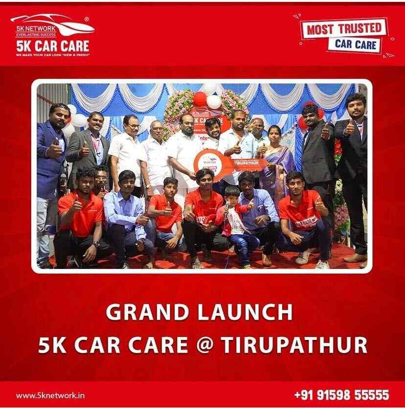 5k Car Care in Tirupattur Bazaar,Vellore Best Steam Car Washing Services in Vellore Justdial