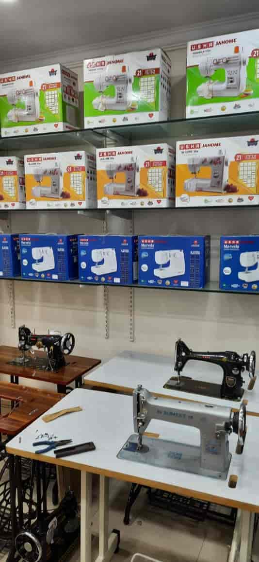 Top Sewing Machine Dealers in Benz Circle Best Tailoring Machine