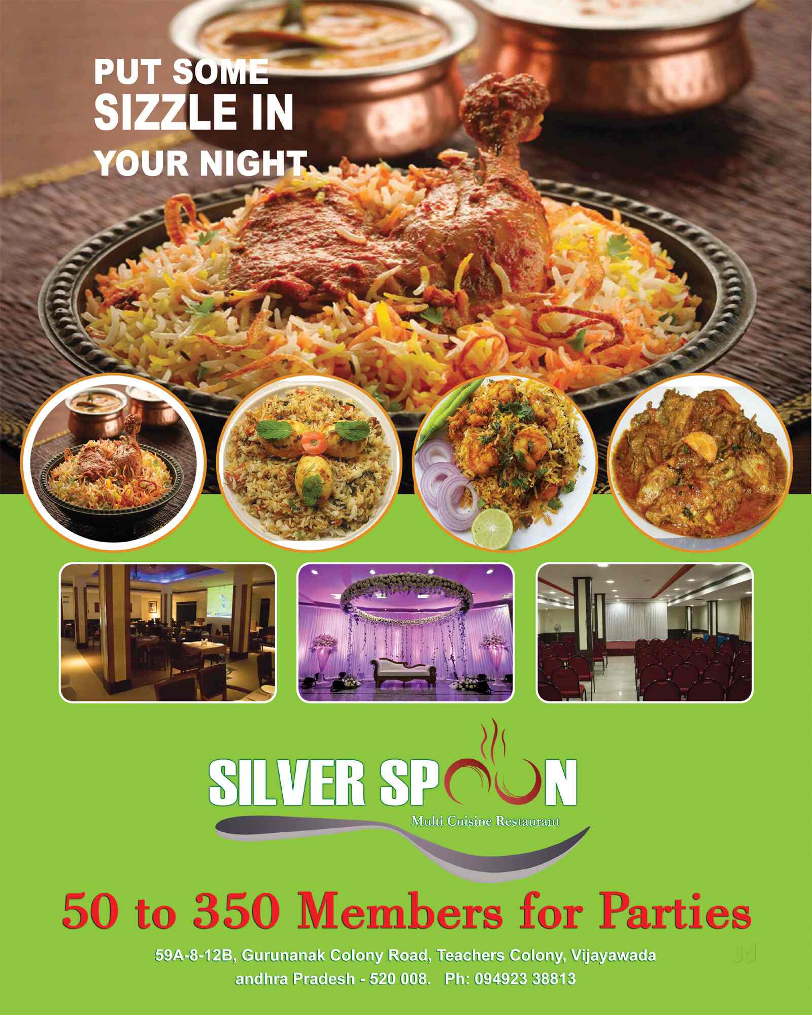 Silver Spoon Restaurants Photos Teachers Colony Vijayawada- Pictures Images Gallery - Justdial