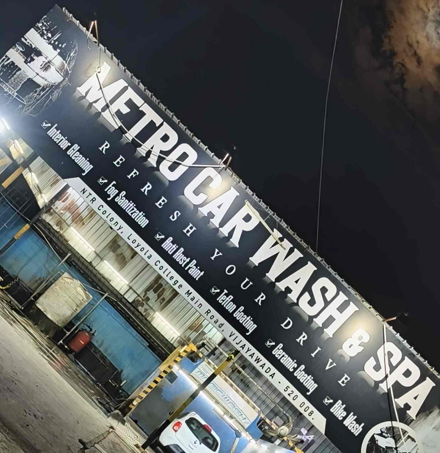 METRO CAR WASH in Ring Road,Vijayawada Best Car Washing Services in