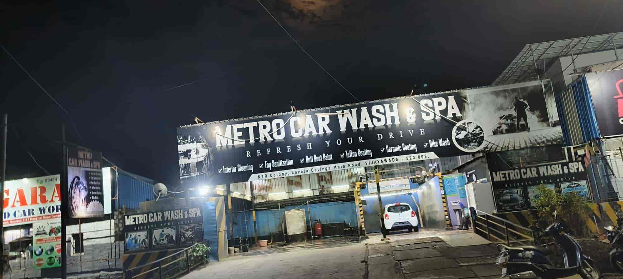 METRO CAR WASH in Ring Road,Vijayawada Best Car Washing Services in