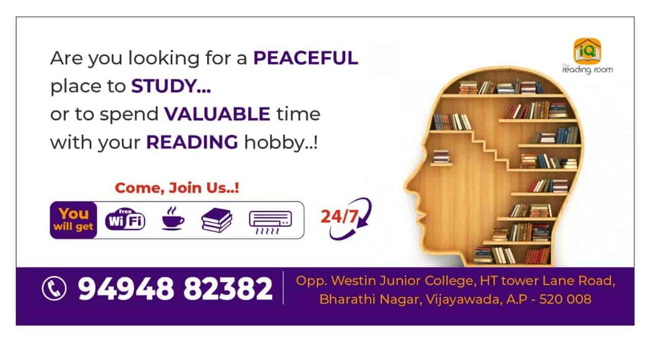 Top Reading Rooms in Nidamanuru Best Study Rooms Vijayawada near me