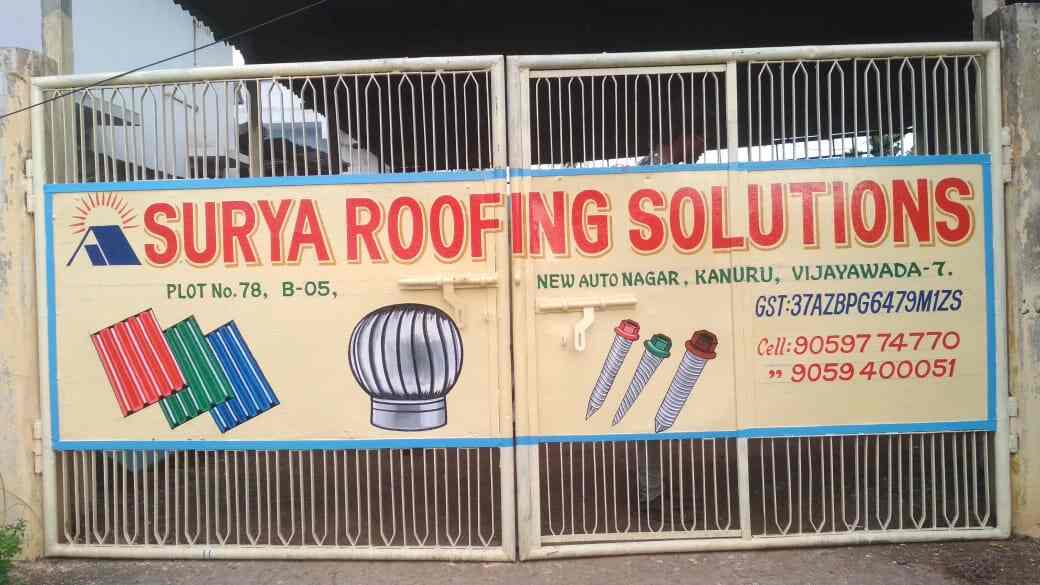 Top Metal Roofing Sheet Dealers in Vijayawada मेटल रूफिंग शीट डीलर्स