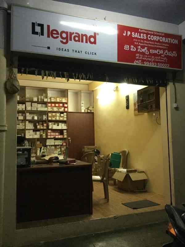 J P Sales Corporation in One Town,Vijayawada Best Electrical Shops in