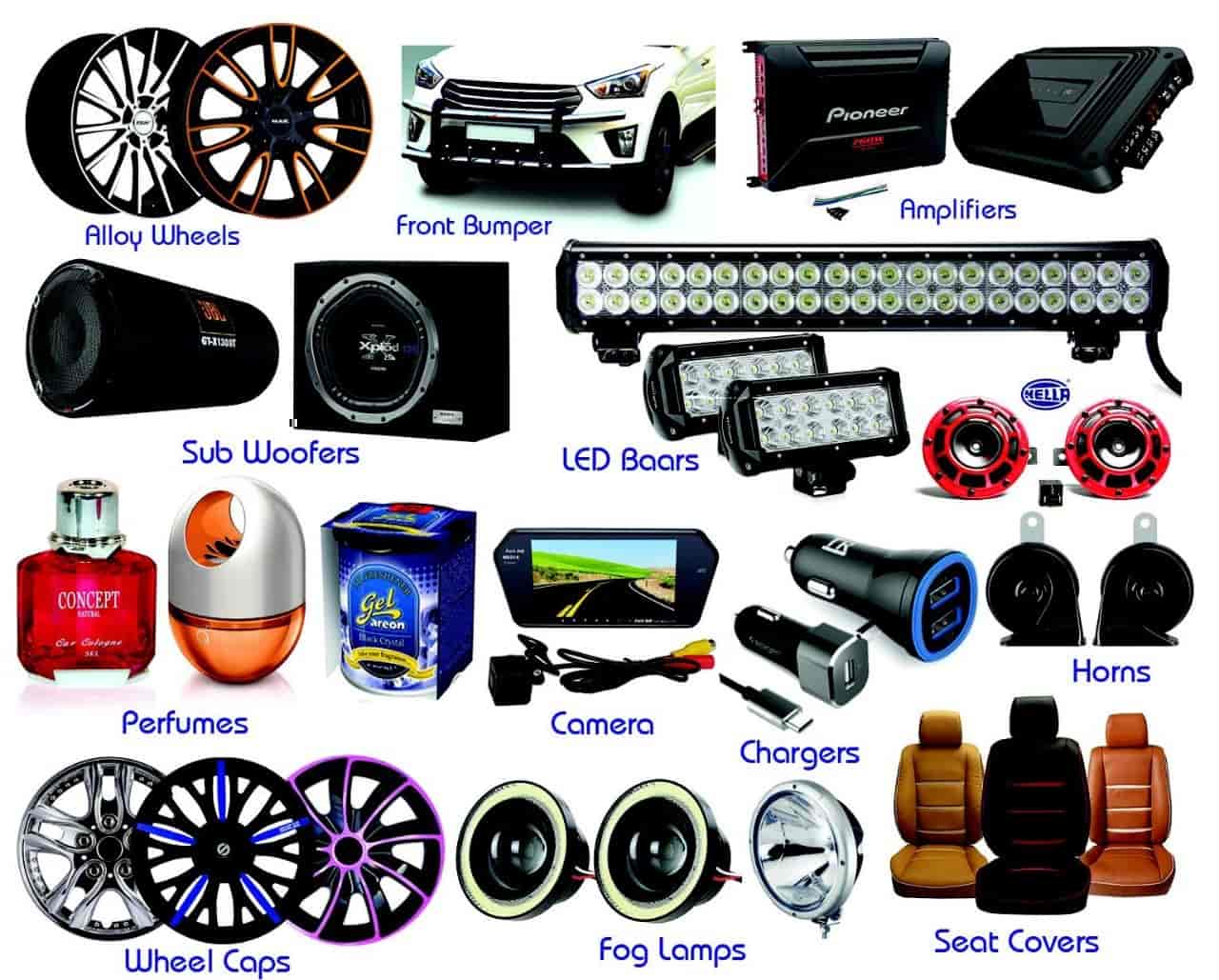 Top Car Accessory Dealers in Vijayawada Best Car Parts Dealers near