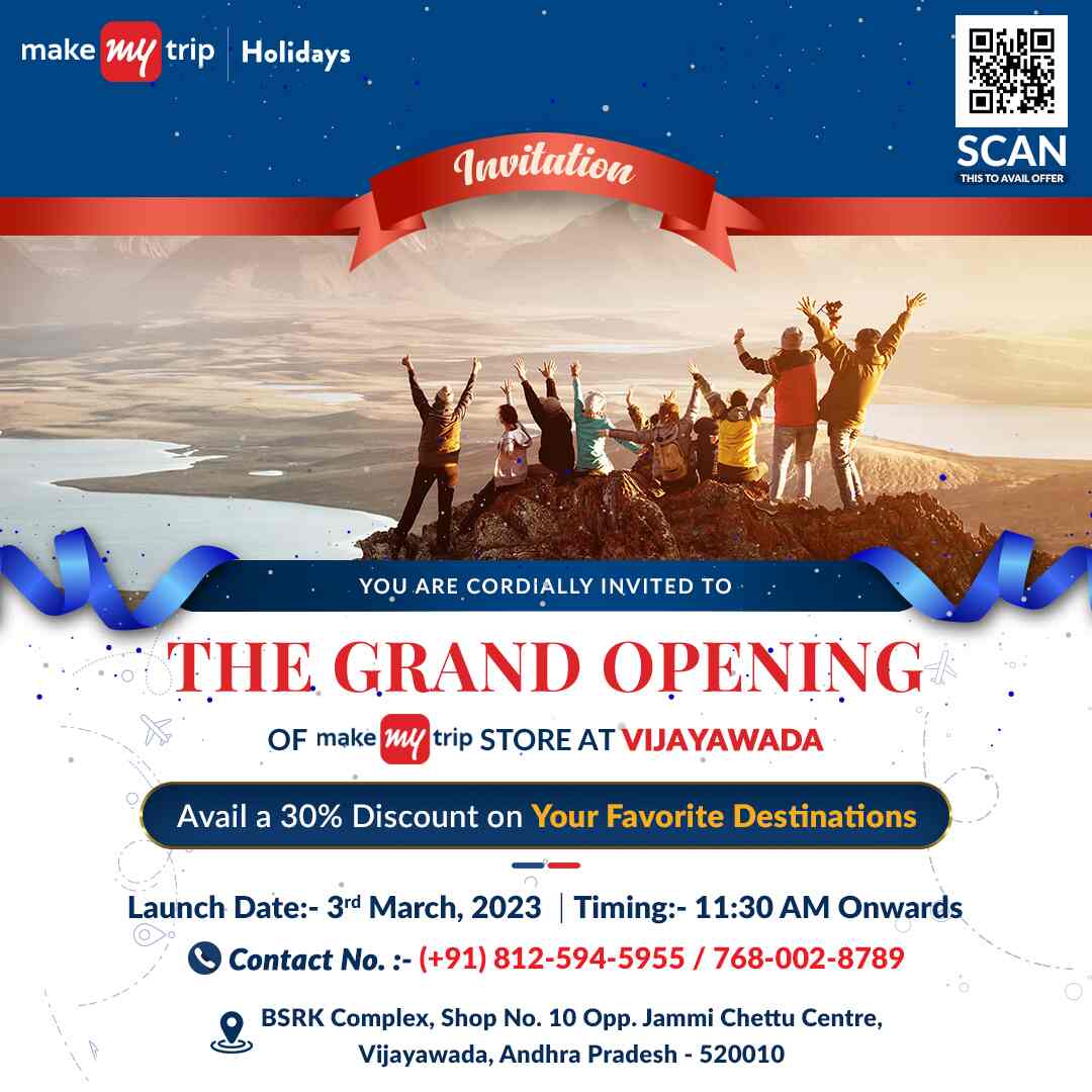 Makemytrip India Pvt. Ltd in Labbipet,Vijayawada Best Travel Agents