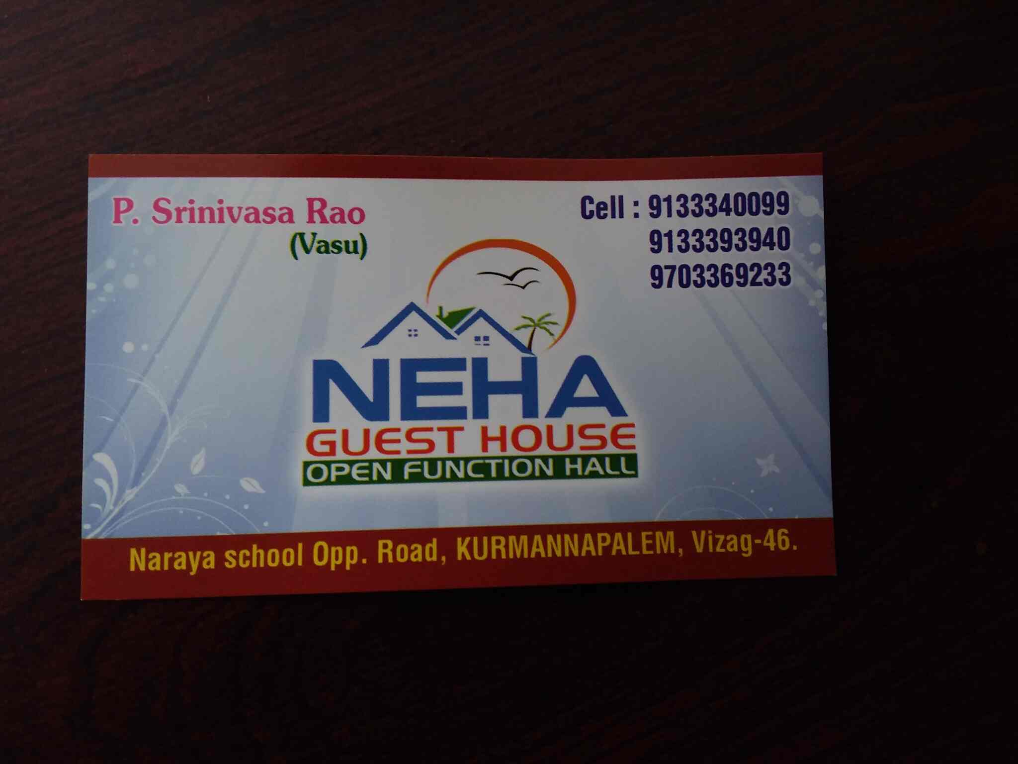 Book Neha Guest House in Kurmannapalem,Visakhapatnam Best Guest House