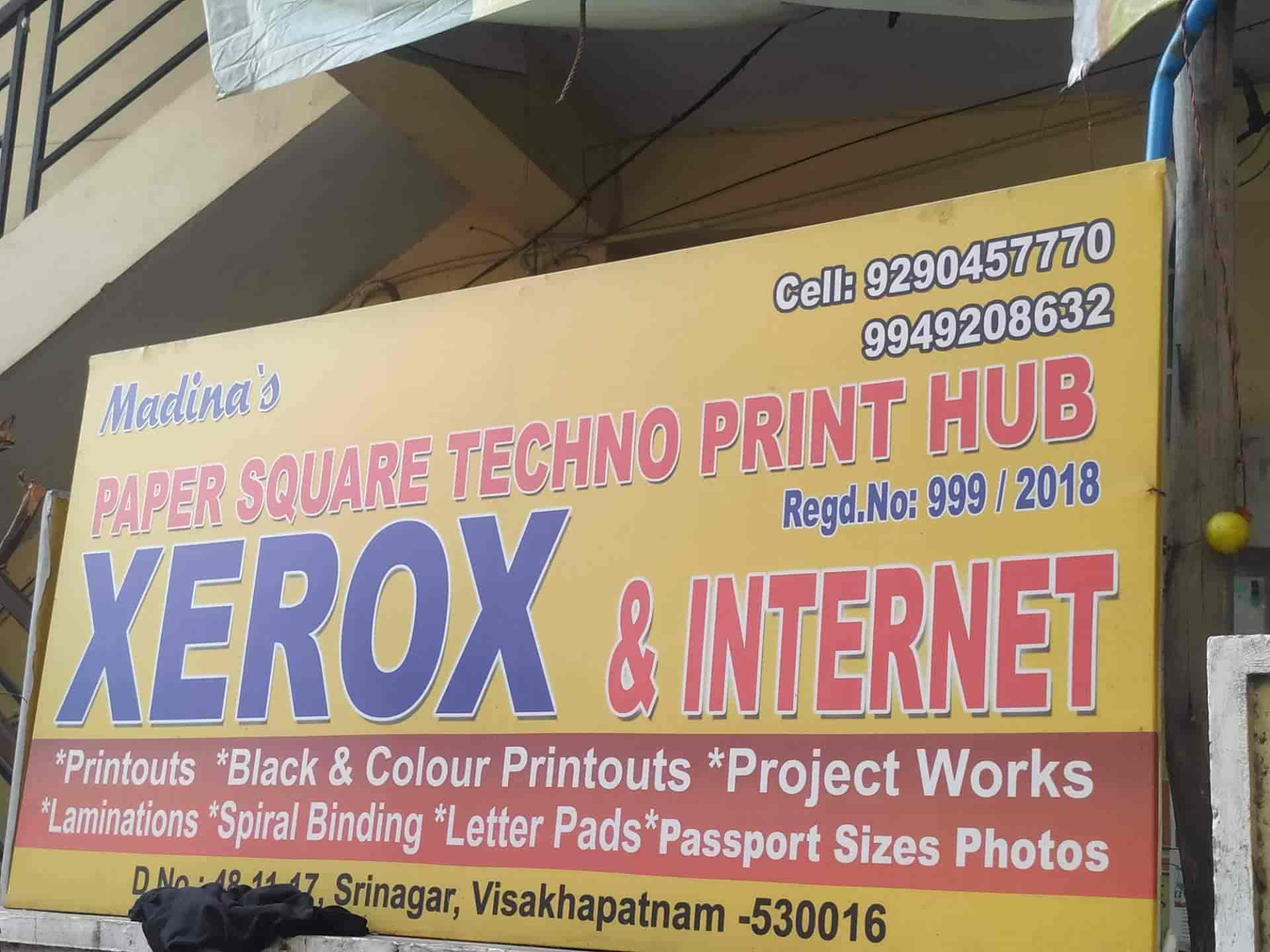 Madina Xerox in Srinagar,Visakhapatnam - Best Photocopying Centres