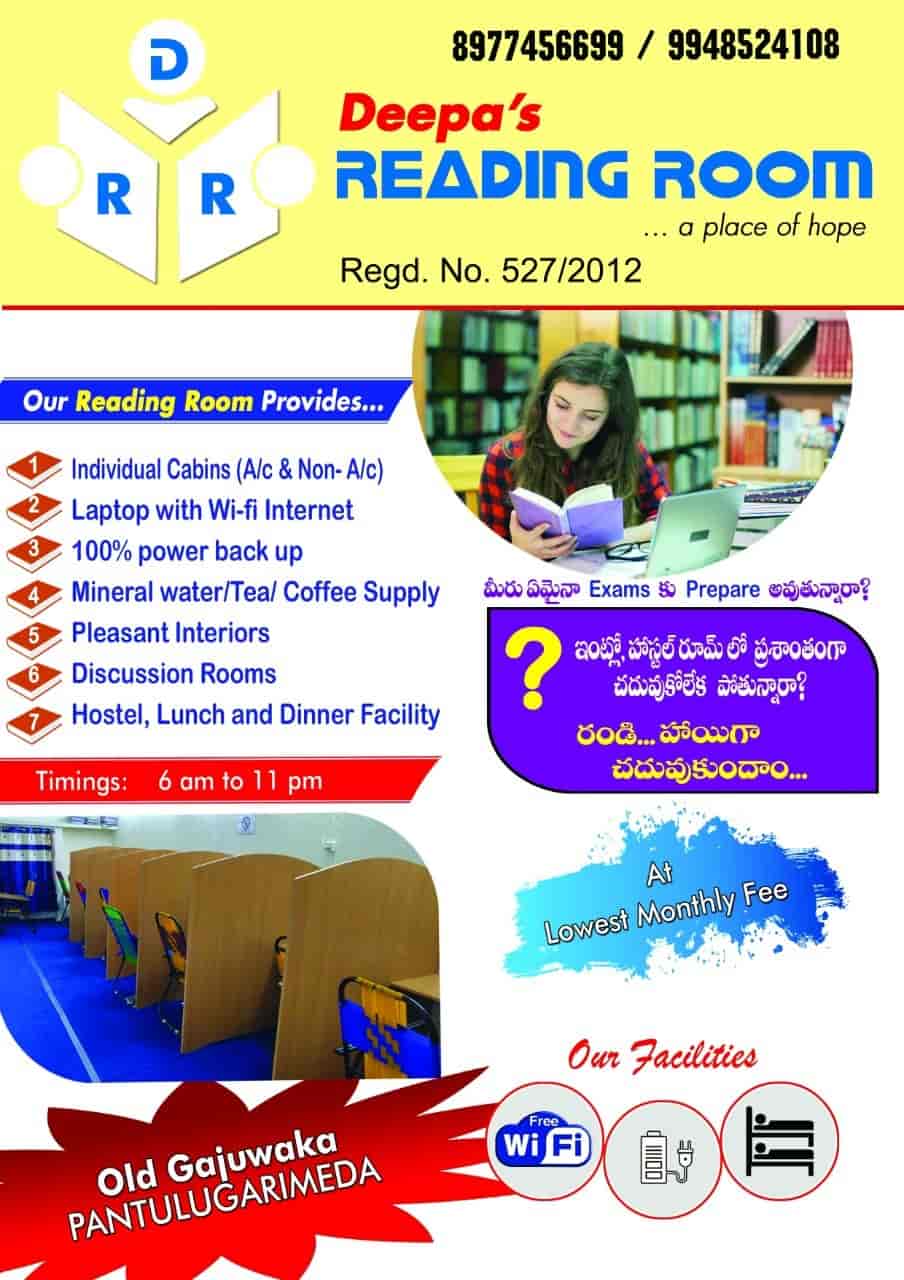 Top Reading Rooms in Atchutapuram Best Study Rooms Visakhapatnam near