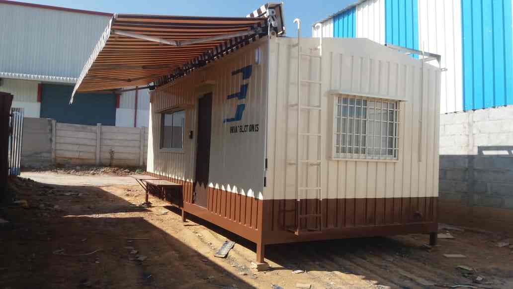 Portable Cabin Security Cabin Latest Price, Security Guard Cabin