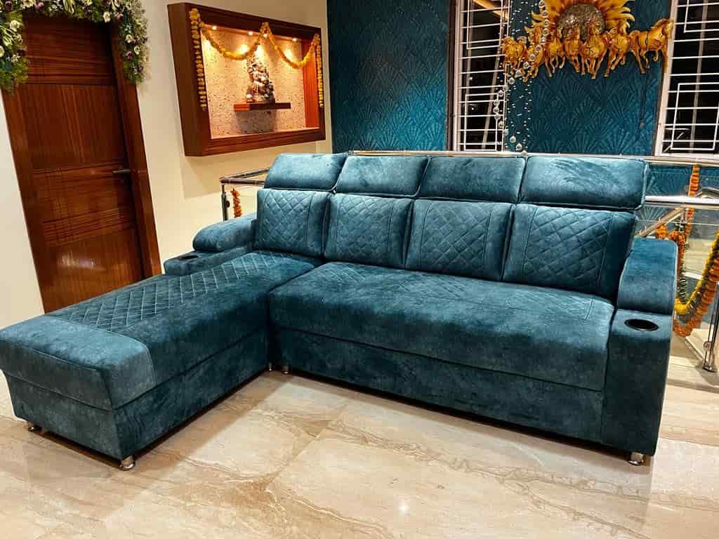 Top L Shape Leatherette Sofa Manufacturers in Ranchi near me