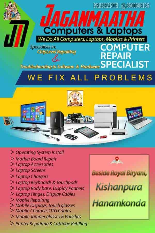 Top HP Laptop Repair & Services in Jangligonda HP Laptop Service