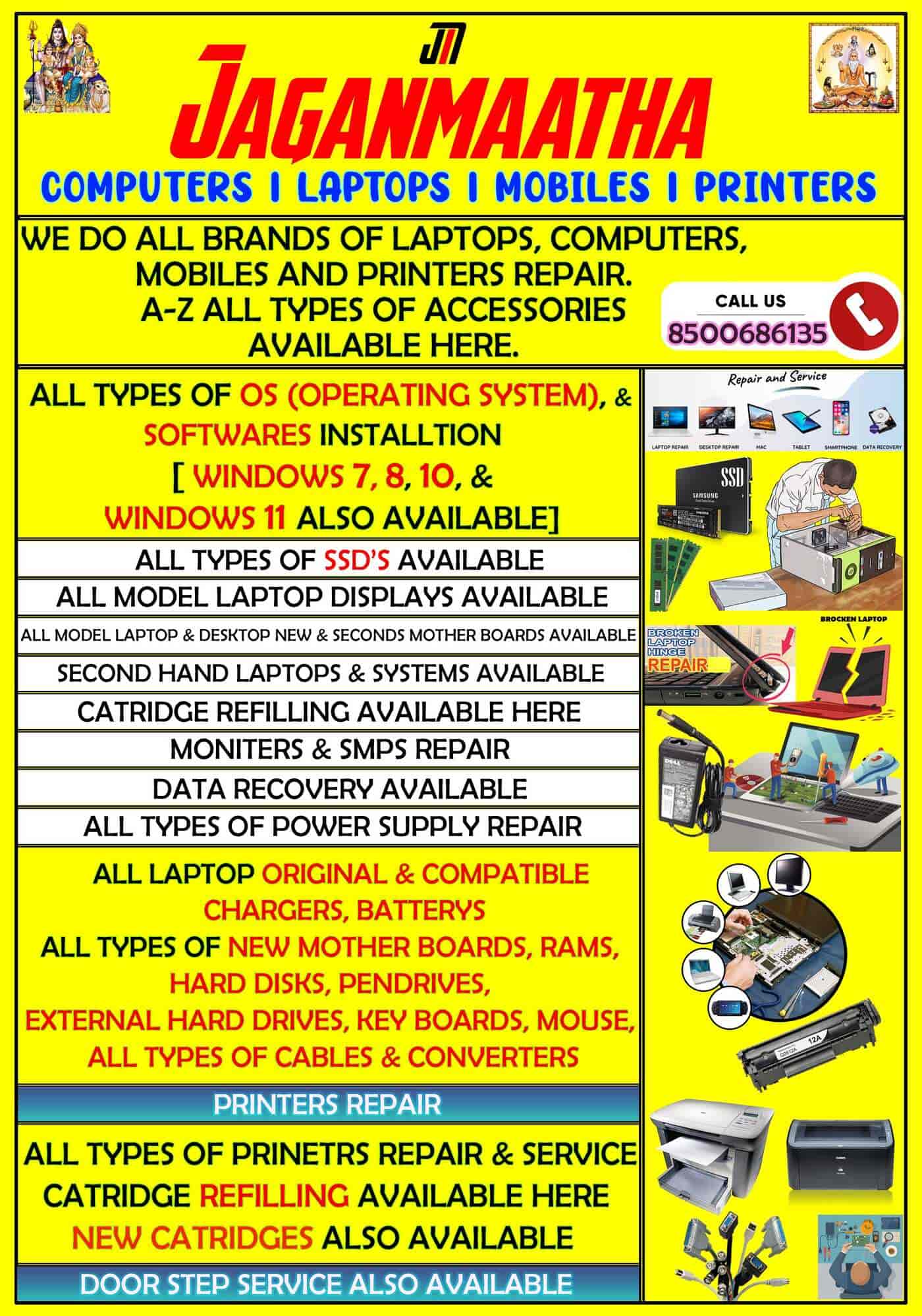 Top HP Laptop Repair & Services in Jangligonda HP Laptop Service