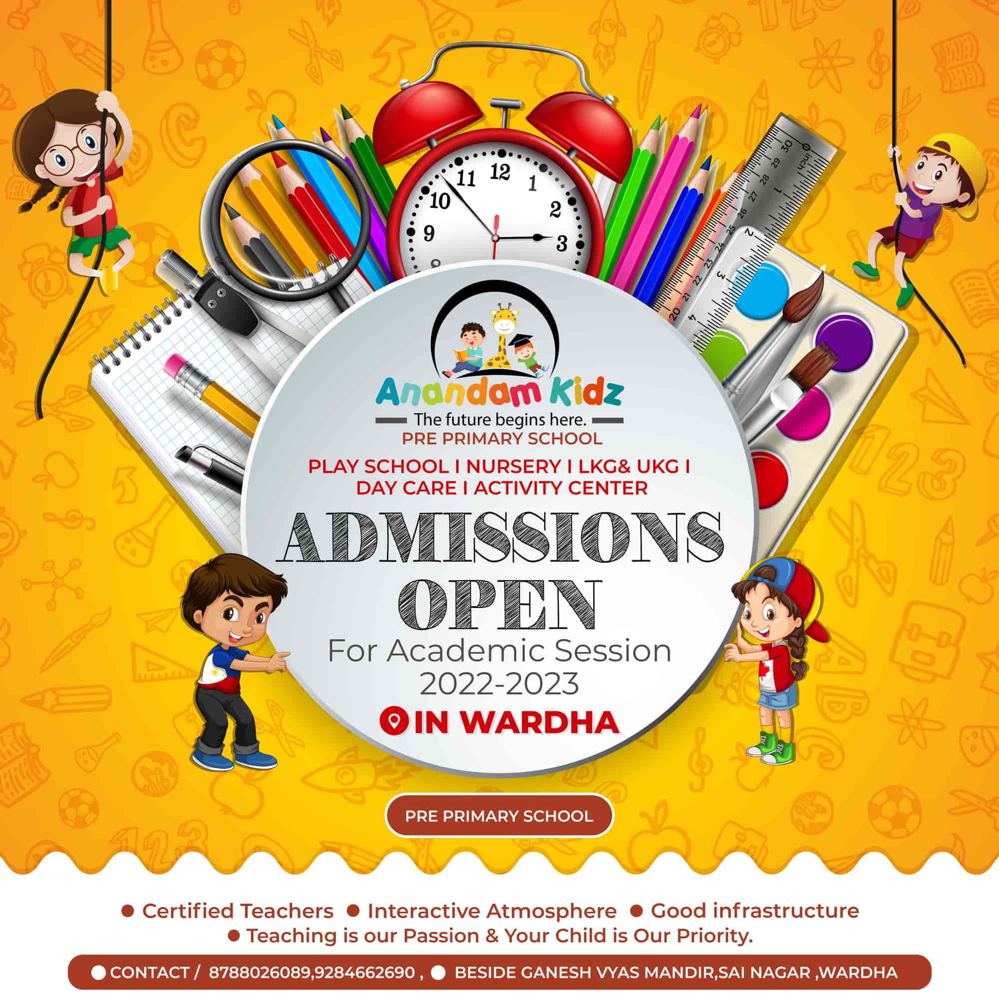 Top Kids Nursery in Manas Mandir - Best Playgroups for Toddlers