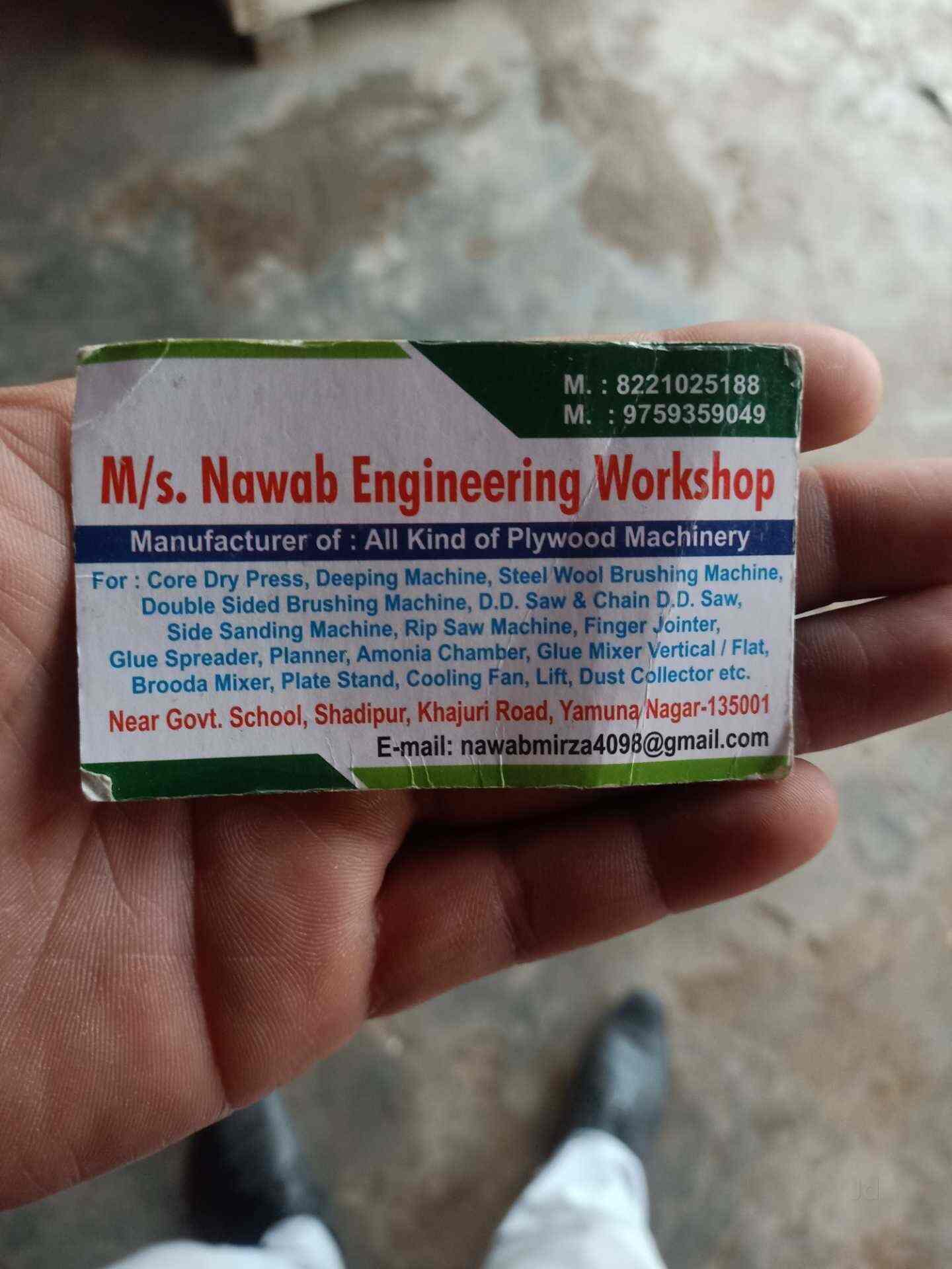 Catalogue Nawab Engineering in Shadipur , Yamunanagar Justdial