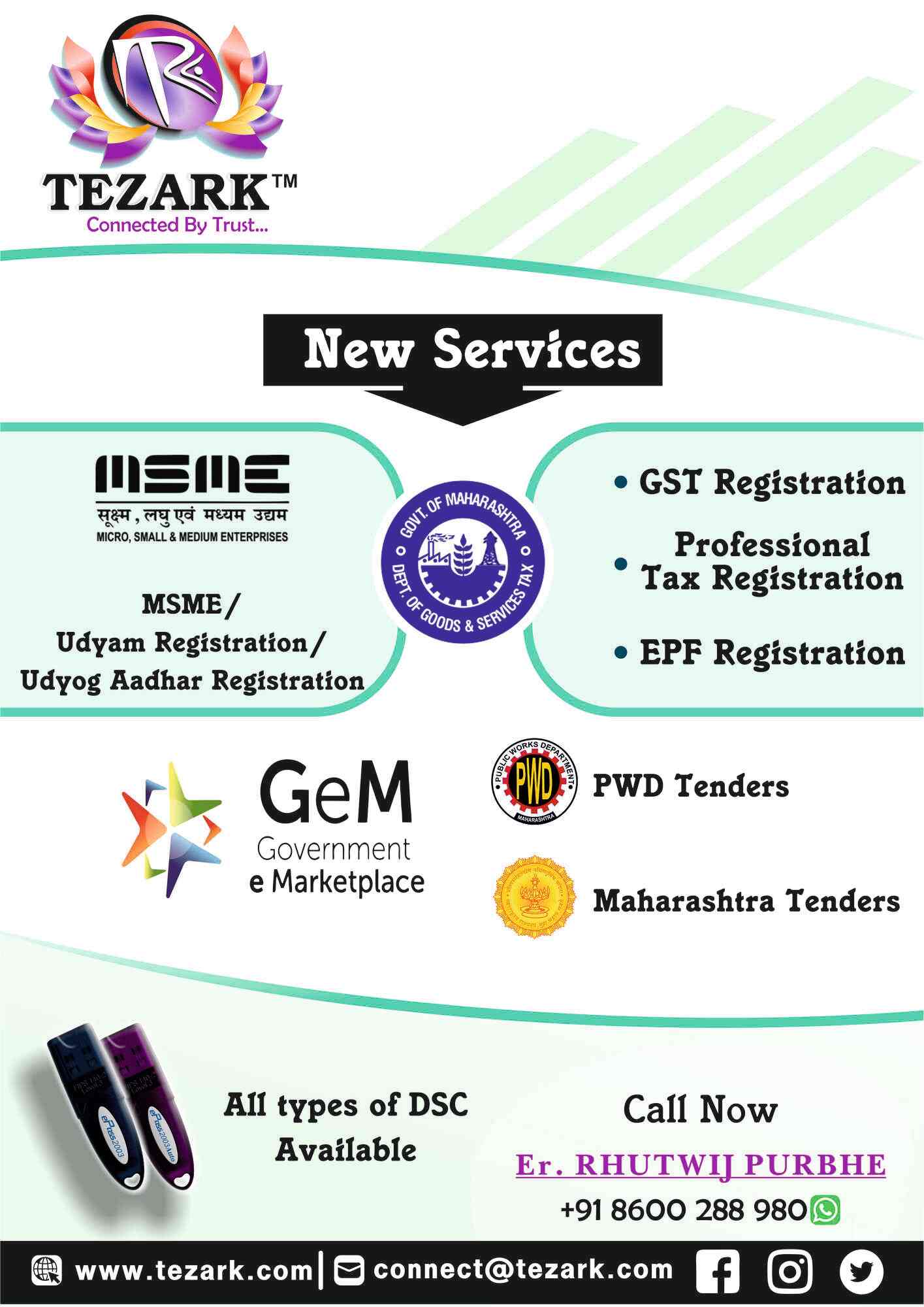 TEZARK, Yavatmal Town E Tendering Agents in Yavatmal Justdial