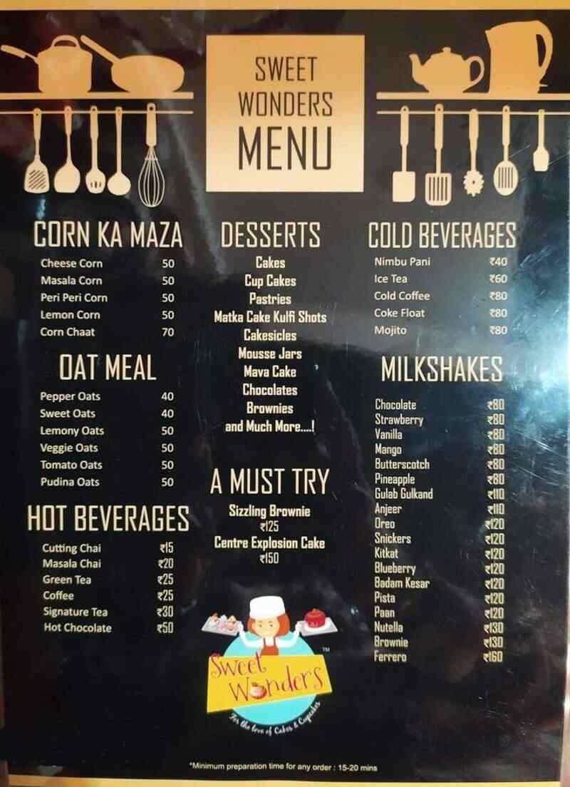 Sweet Wonders, Nashik Road, Nashik Fast Food, Pure Vegetarian Cuisine