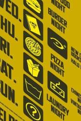 Buy Alter Ego Bazinga The Big Bang Theory Week Calendar Wall