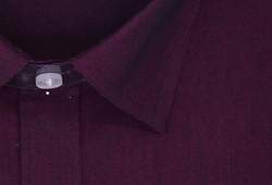 BU2H Men Linen Chinese Style Buttons Classic Mandarin Collar Shirts